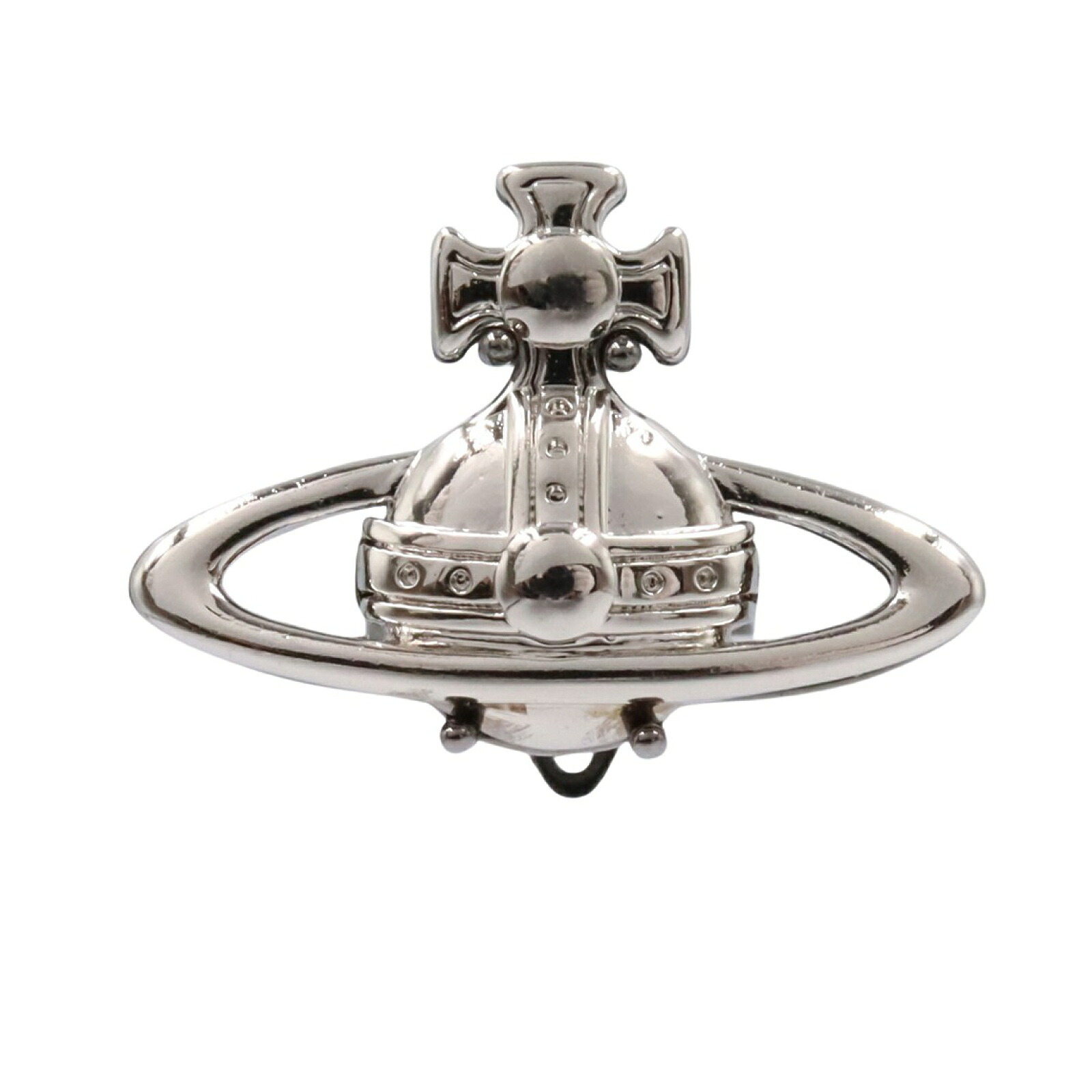 ヴィヴィアンウエストウッド Vivienne Westwood ピアス 片耳 ピアス ジュエリー 真鍮 メンズ レディース シルバー系 62010046/02P008 【新品】