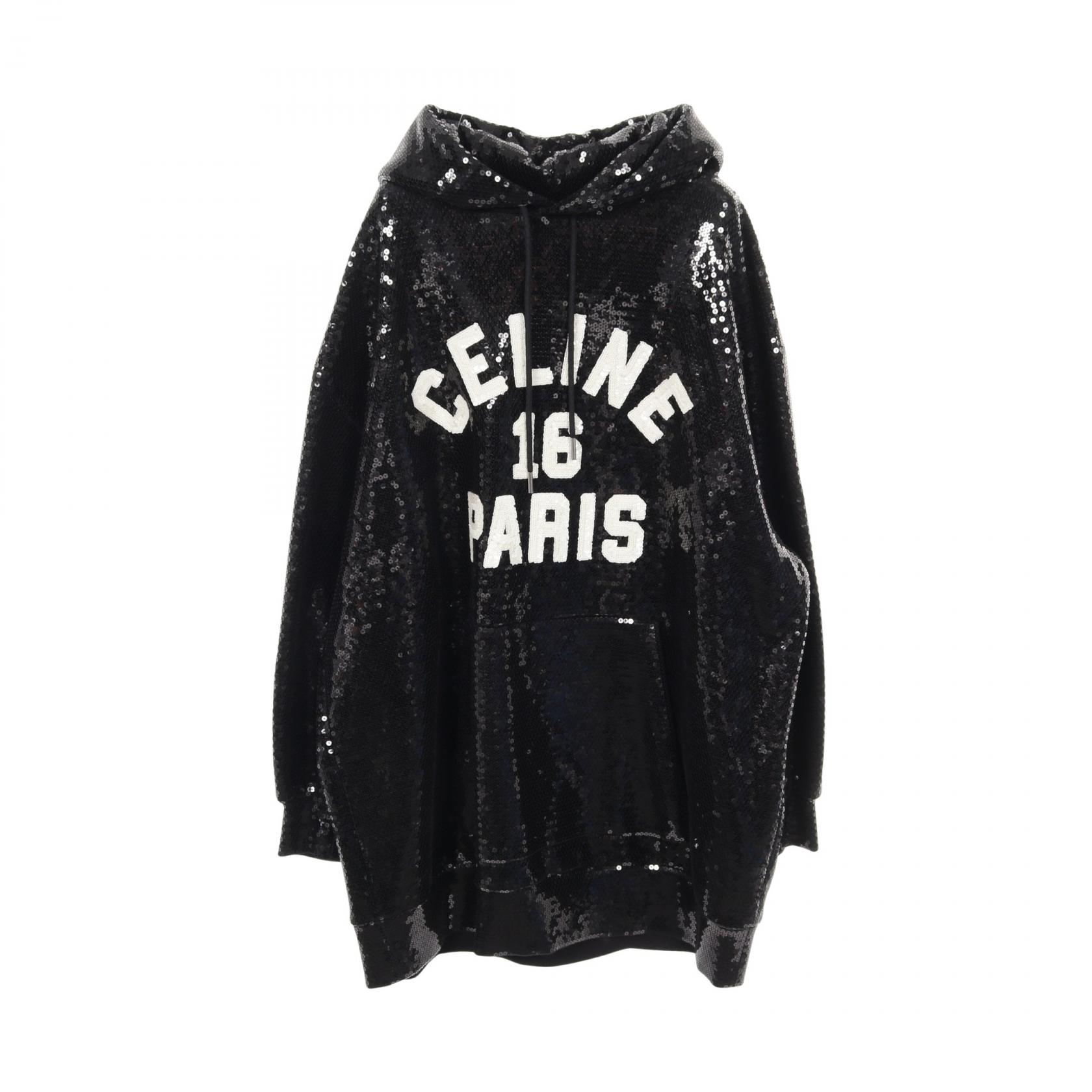 楽天市場】【美品】セリーヌ CELINE パーカー フーディー ジップアップ