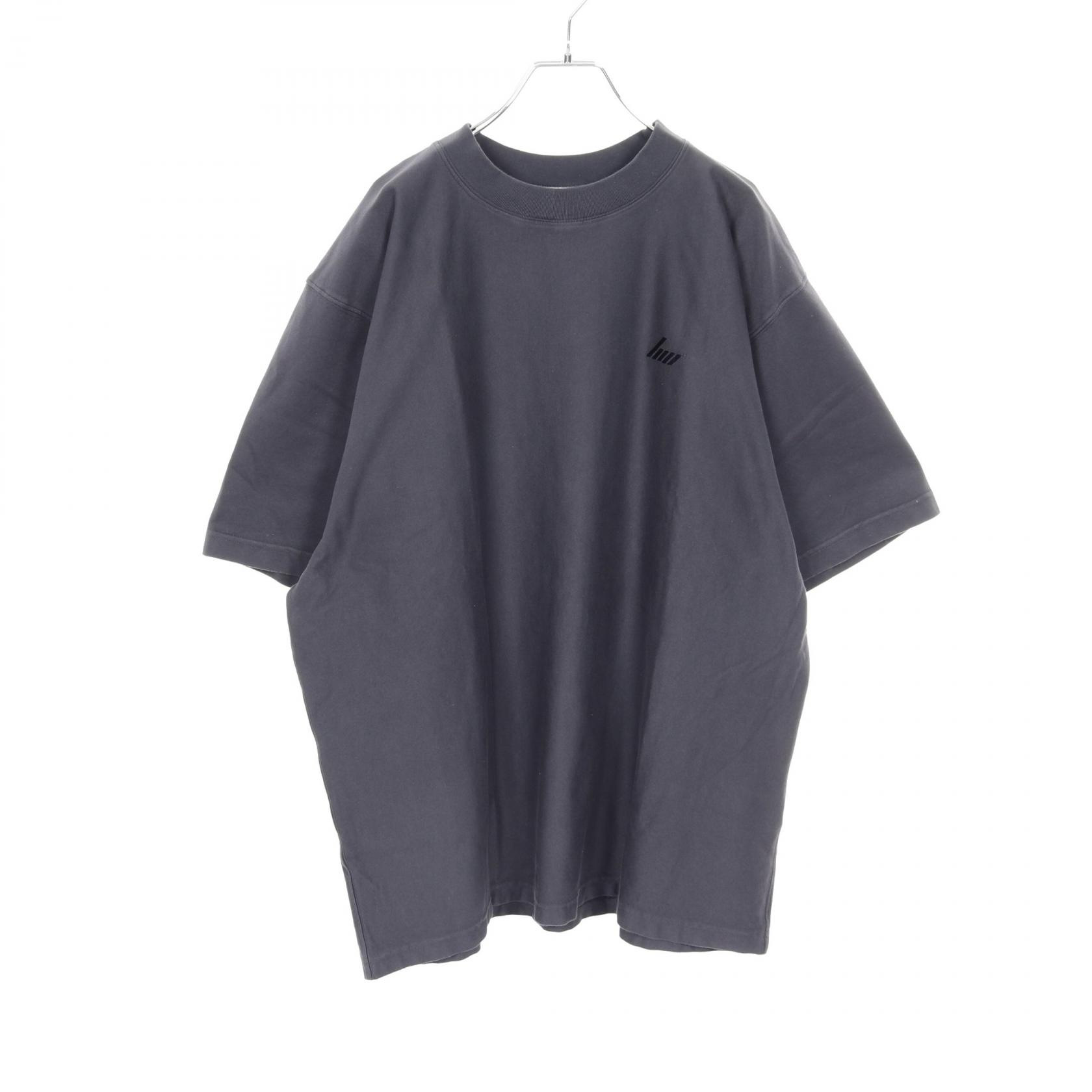 【P5倍×20%OFFクーポン】ヘドメイナー HED MAYNER EMBROIDERED カットソー 衣料品 トップス コットン メンズ ネイビー系 HMMA70007R 【中古】