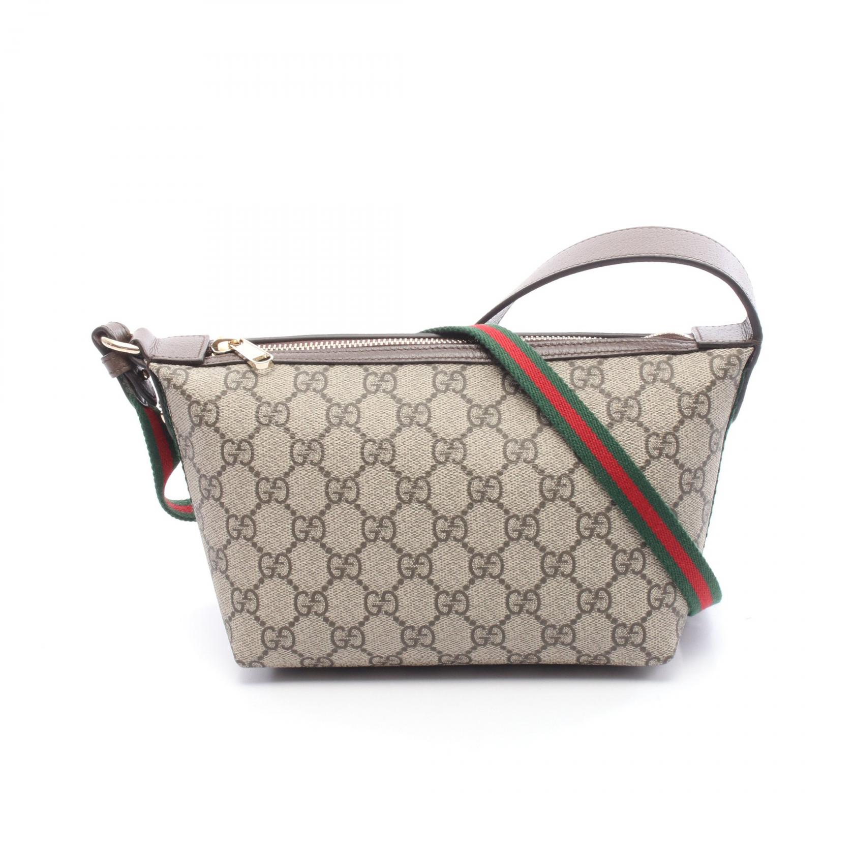 【5%OFFクーポン×ポイント5倍】グッチ GUCCI オフィディア GGスプリーム ショルダーバッグ バッグ PVCコーティングキャンバス レザー レディース ベージュ系 / ブラウン系 / マルチカラー 838477FAE0P9746 【新品】