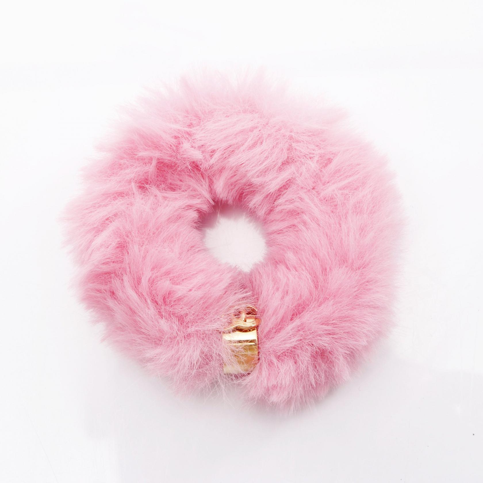シャネル CHANEL アクセサリー ファー レディース ピンク系 【中古】