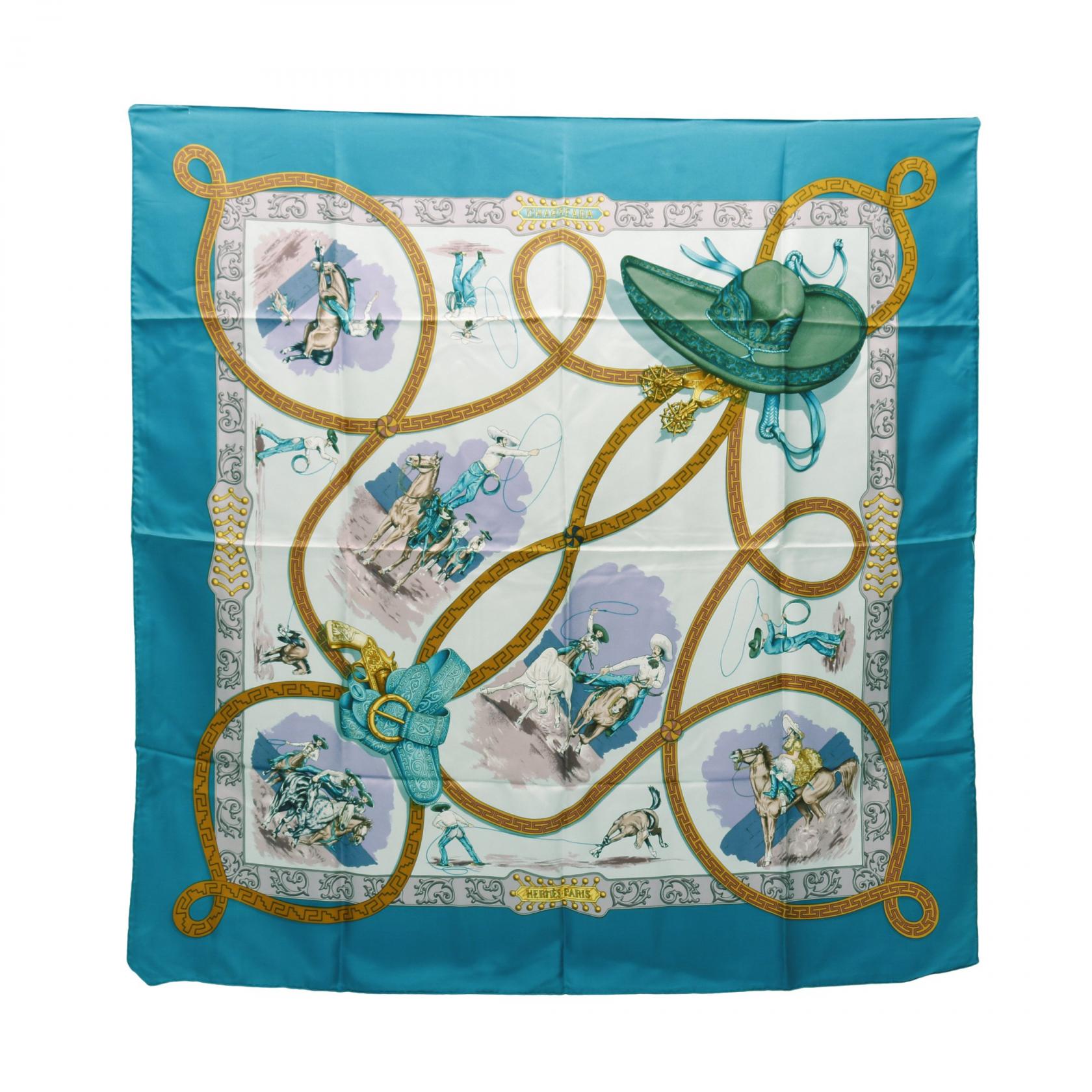 楽天市場】HERMES エルメス カレ90 『THALASSA (ボート柄