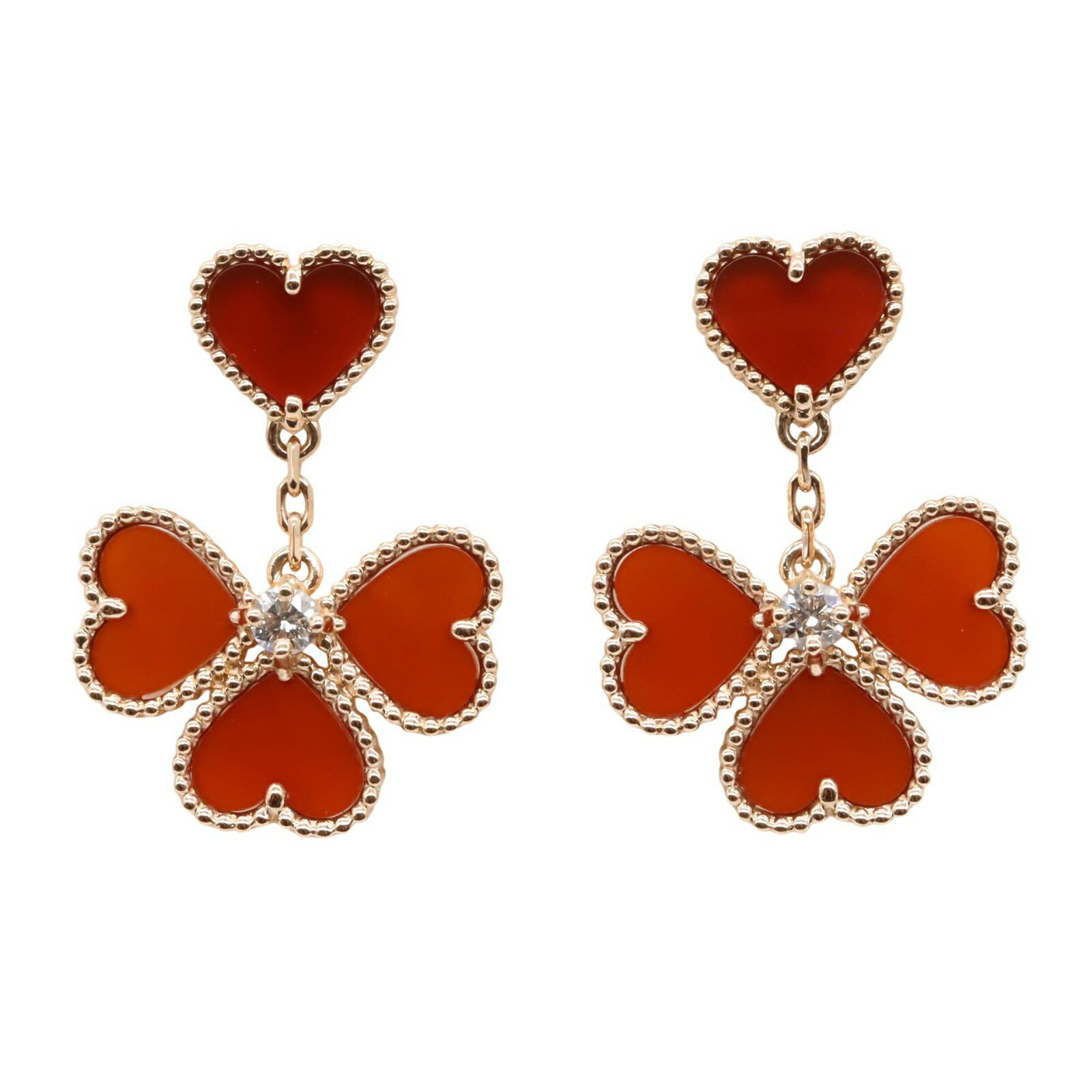 楽天市場】Van Cleef&Arpels スウィートアルハンブラ ピアス 750 PG