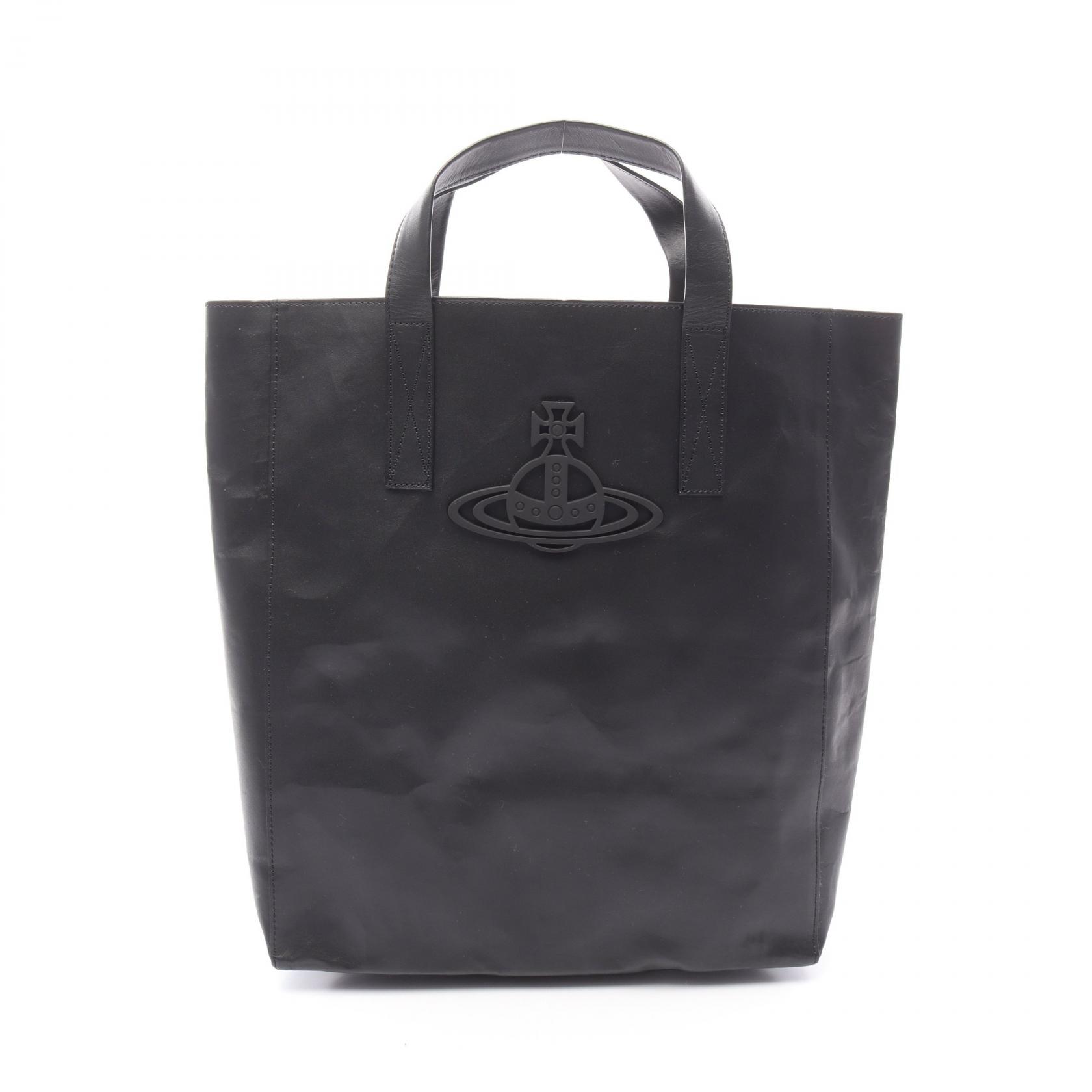 【10%OFFクーポン 7/26 9:59〆】 ヴィヴィアンウエストウッド Vivienne Westwood サラ ミディアム トートバッグ バッグ レザー レディース ブラック系 4D02000BUL00ANN401 【新品】|Brandoff銀座