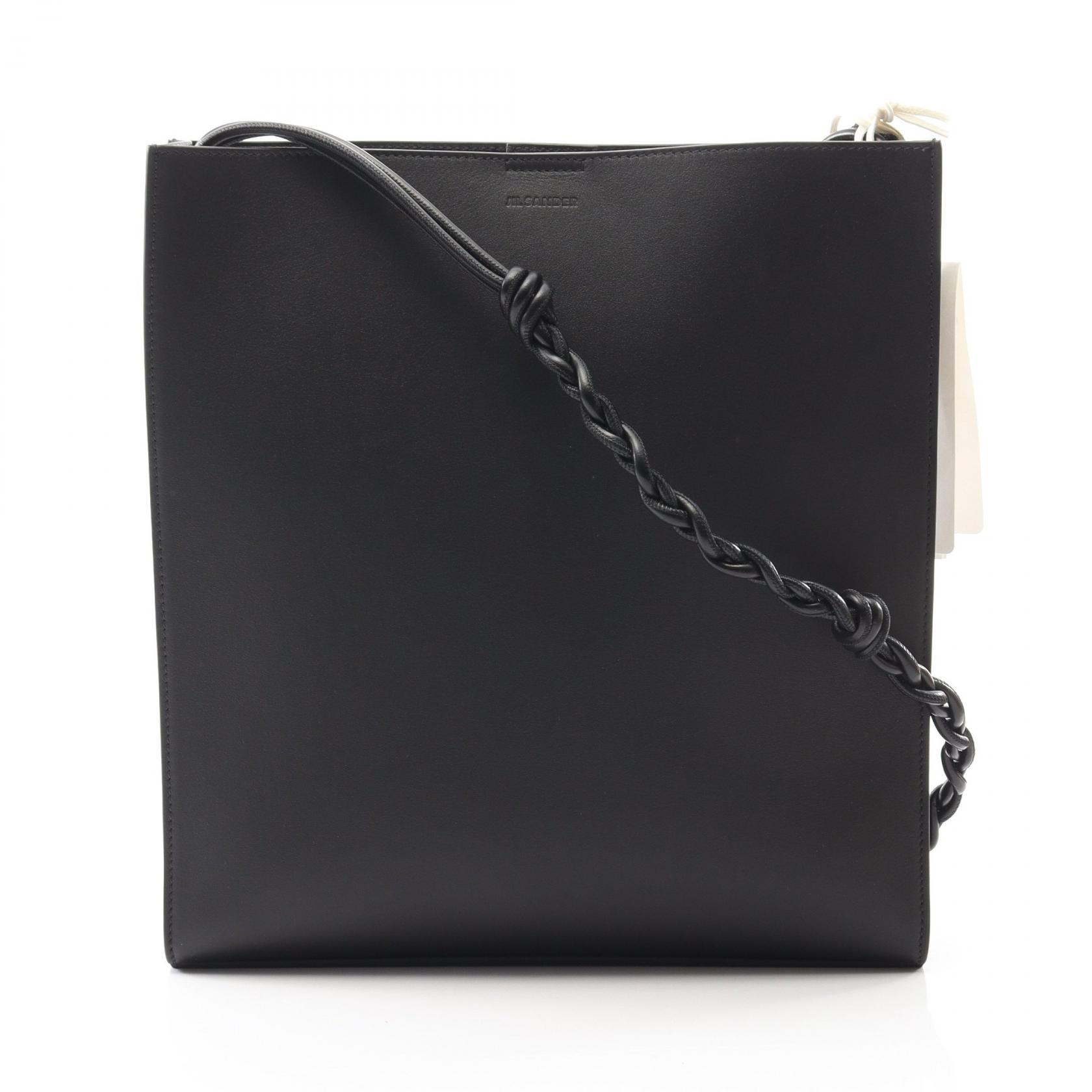 【5%OFFクーポン×ポイント5倍】ジルサンダー JIL SANDER TANGLE MEDIUM タングル ミディアム ショルダーバッグ バッグ レザー レディース ブラック系 J25WG0002P5995001 【新品】