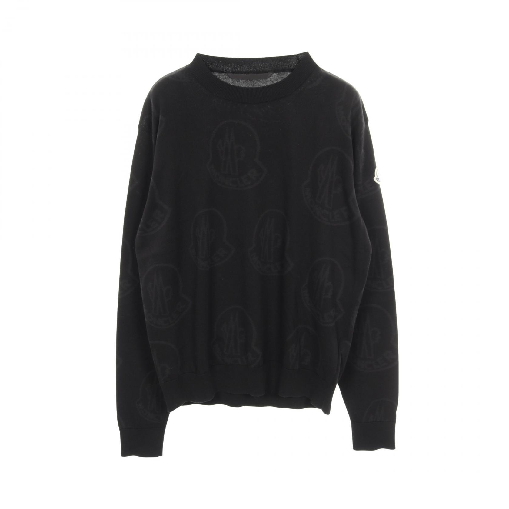 楽天市場】41 MONCLER モンクレール 9C00030 M1900 ブラック ニット