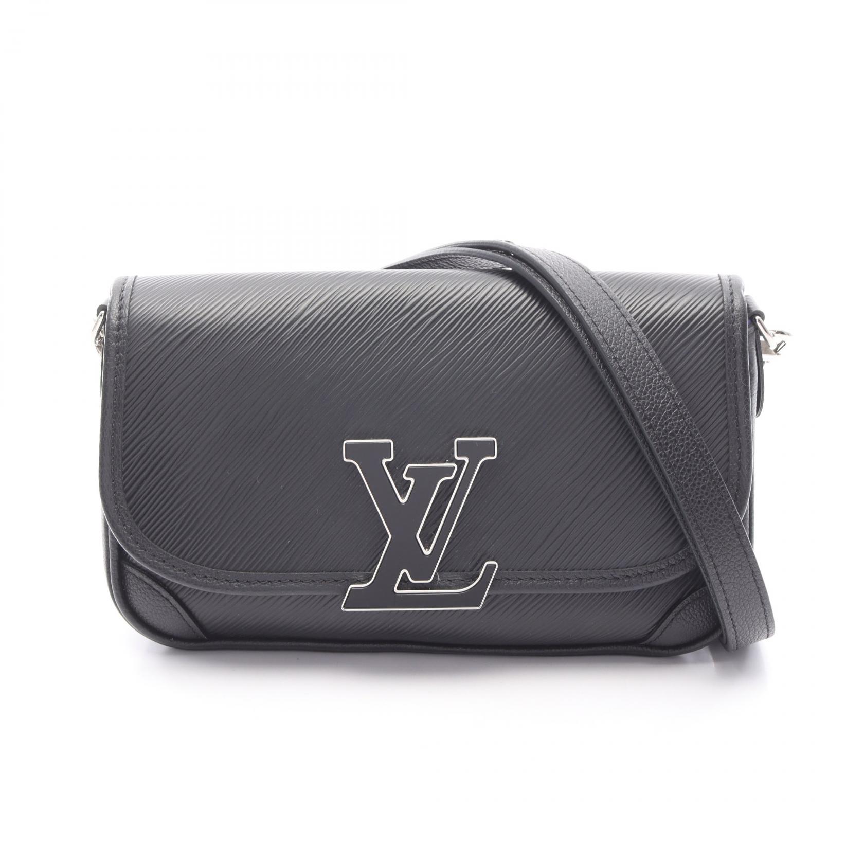 【10%OFFクーポン対象】ルイ・ヴィトン LOUIS VUITTON ビュシNM ショルダーバッグ バッグ レザー エピ レディース ブラック系 M59386 【中古】