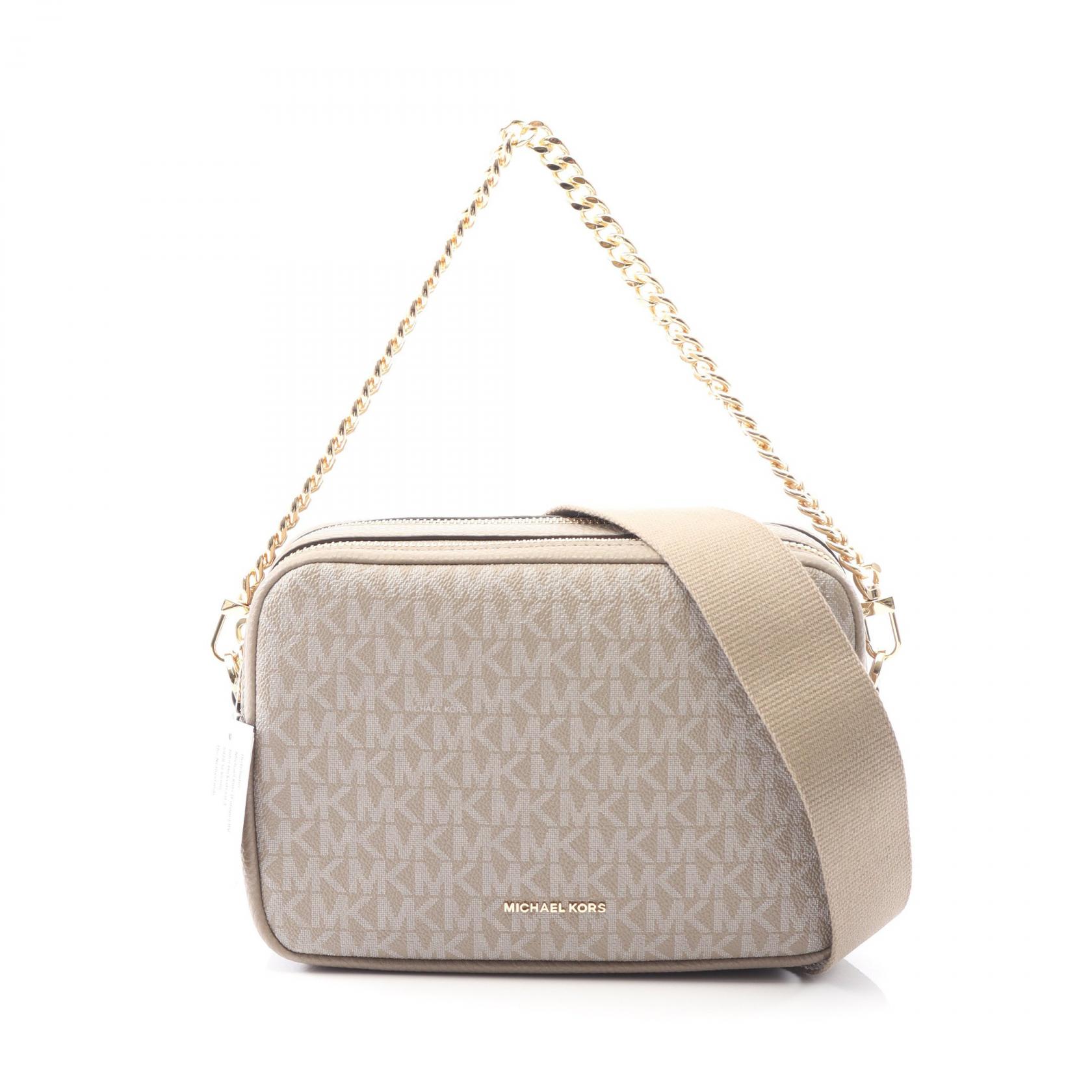 マイケルコース Michael Kors BRYANT カメラバッグ ハンドバッグ バッグ PVCコーティングキャンバス レザー レディース ベージュ系 32S5GYTC5V115 【新品】