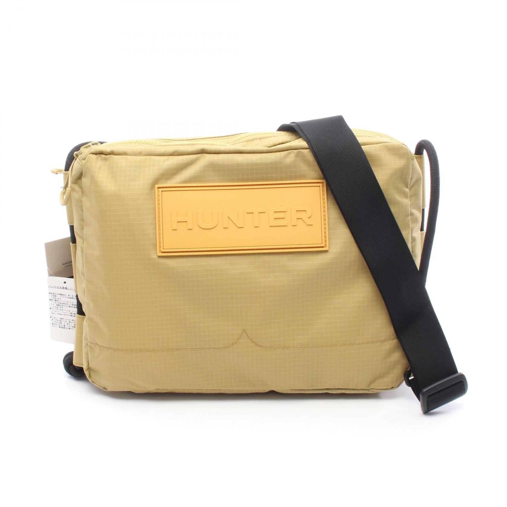 【P5倍×15%OFFクーポン】ハンター HUNTER トラベル リップストップ サコッシュ ショルダーバッグ バッグ ナイロン レディース ベージュ系 UBC1515NRS-GHR 【新品】