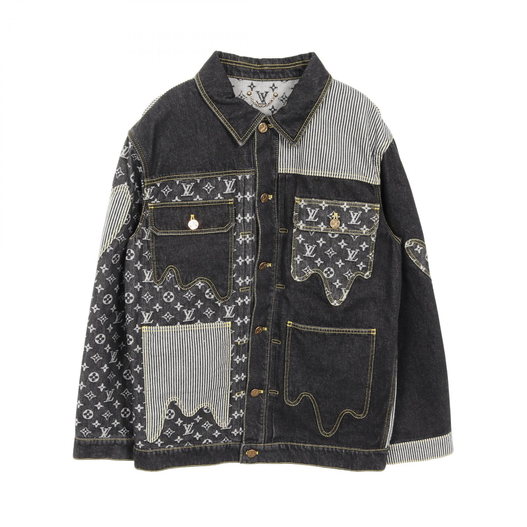 ルイ・ヴィトン コーデュロイジャケット ルイヴィトン Louis Vuitton メタルボタン コーデュロイ ジャケット 50