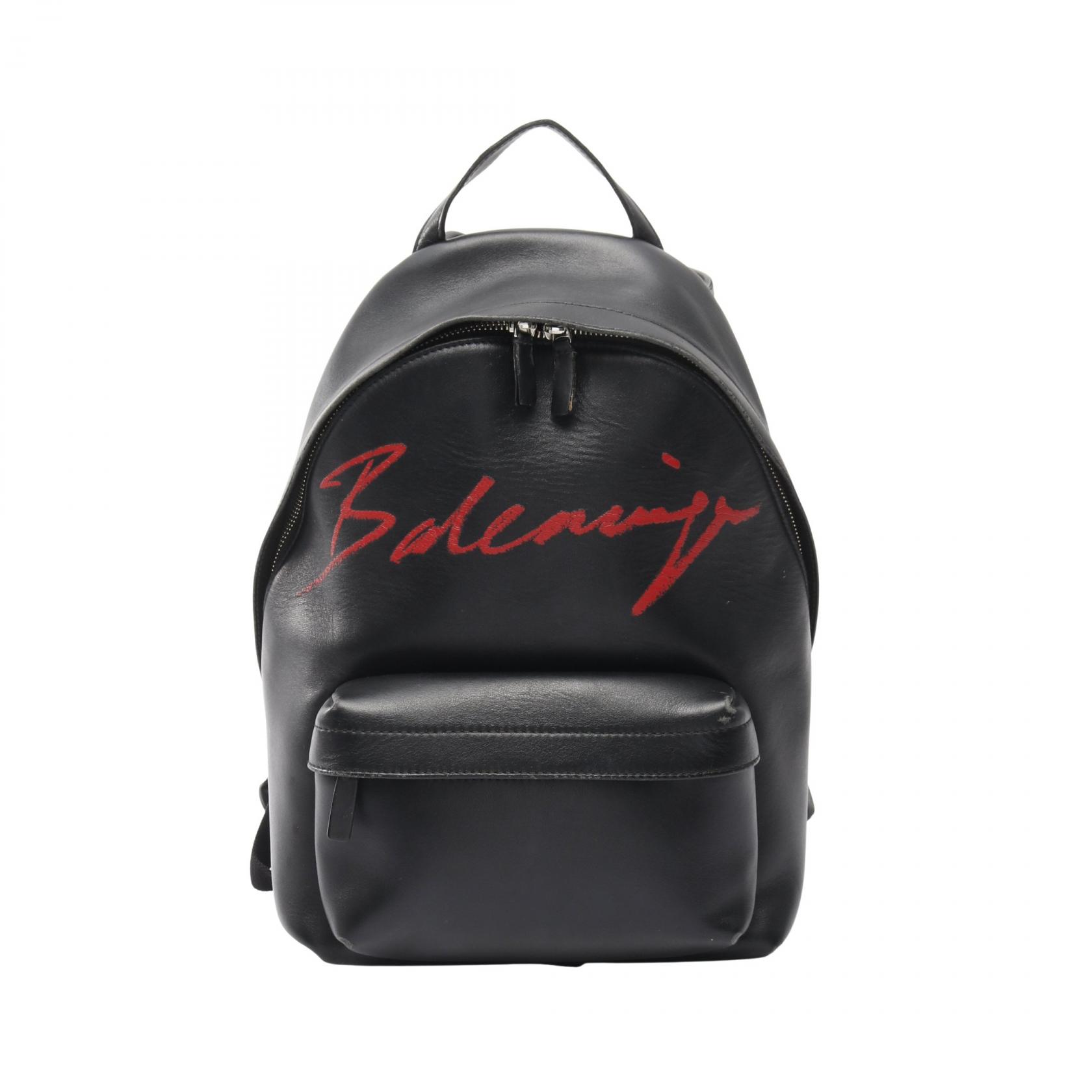 楽天市場】BALENCIAGA バレンシアガ ロゴ パンチング バックパック