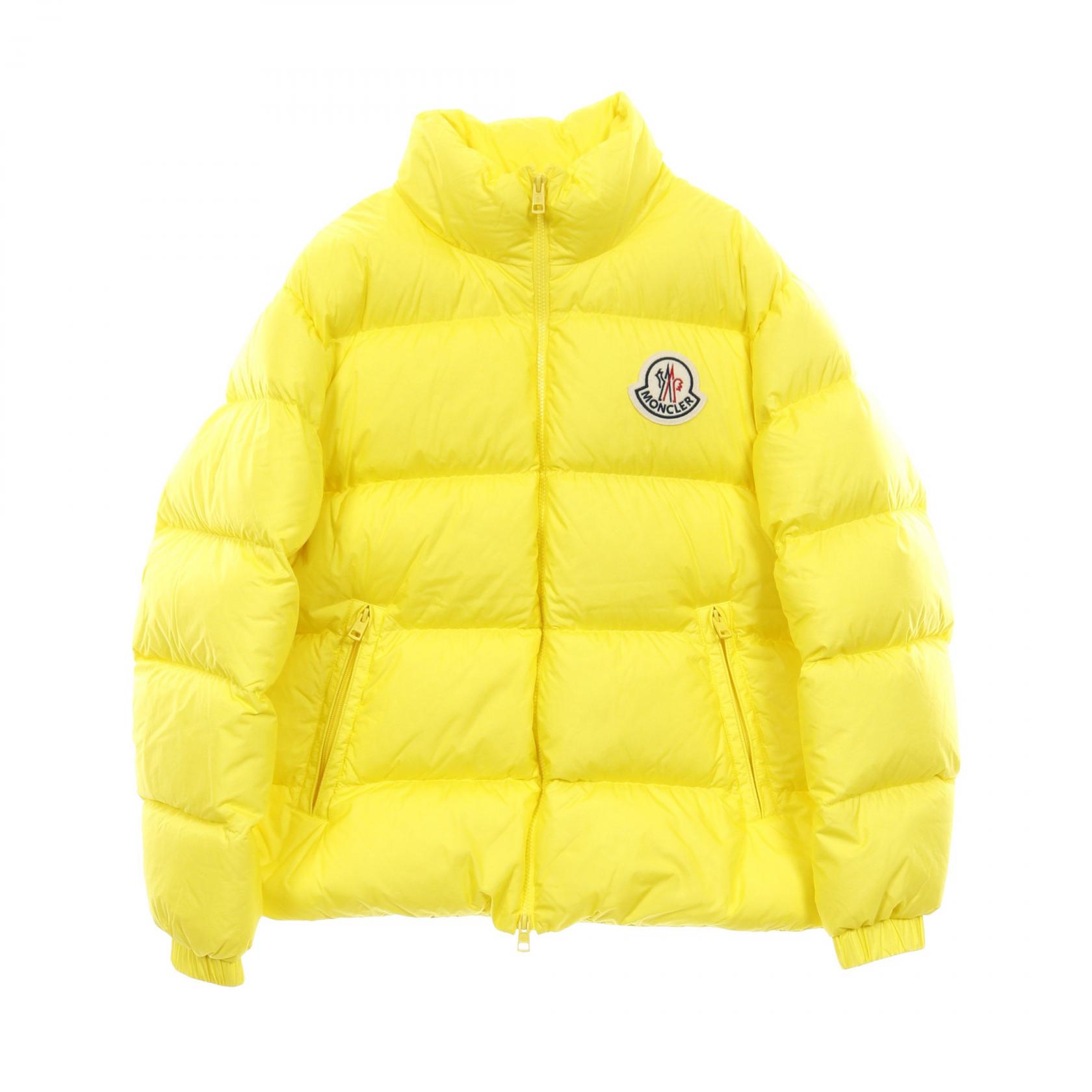 【5%OFFクーポン×ポイント5倍】モンクレール MONCLER CITALA ダウンジャケット 衣料品 アウター ナイロン メンズ イエロー系 I20911A00015 5396L 【中古】