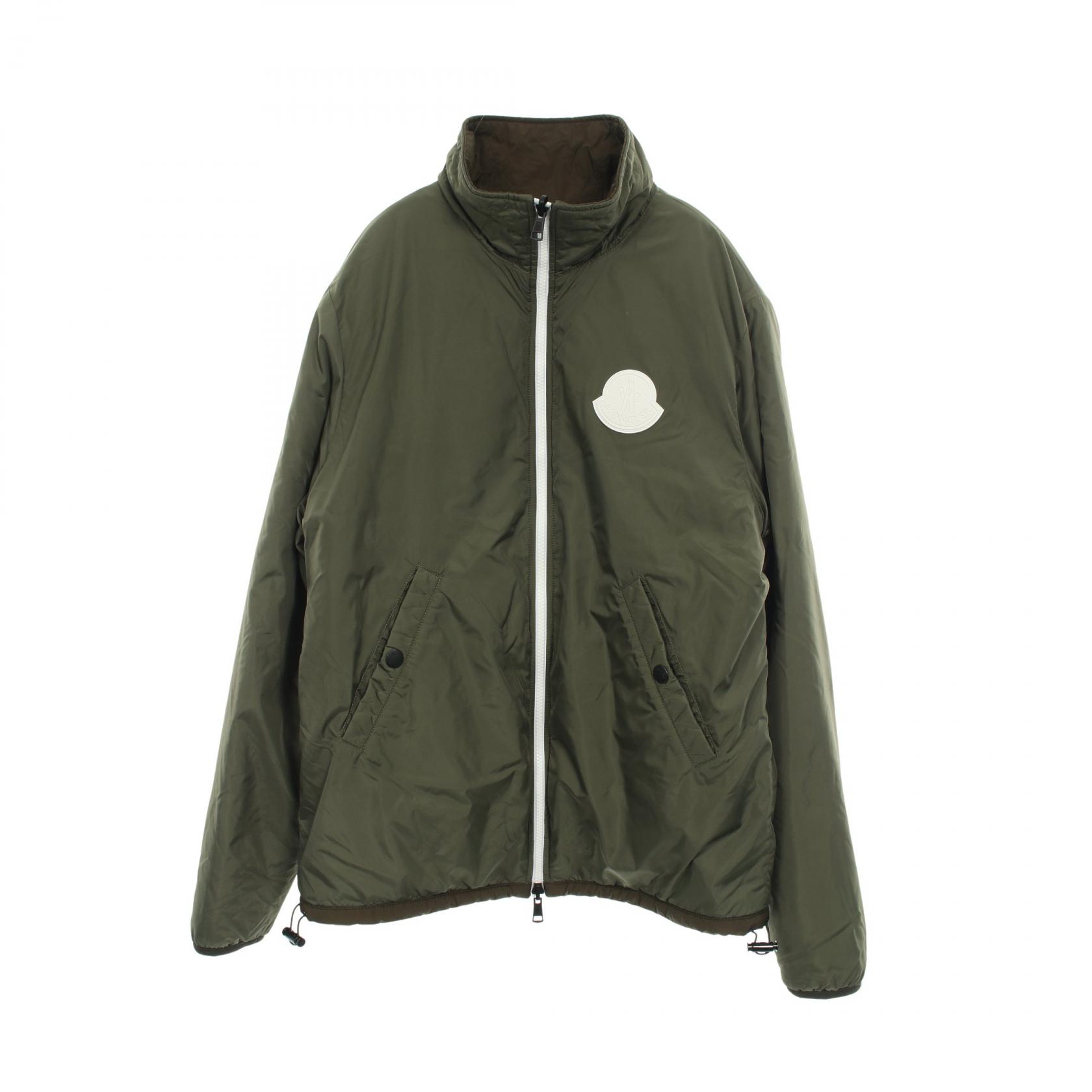 【P5倍×5%OFFクーポン】モンクレール MONCLER ブルゾン 衣料品 アウター ナイロン アクリル / ポリエステル メンズ カーキ系 【中古】