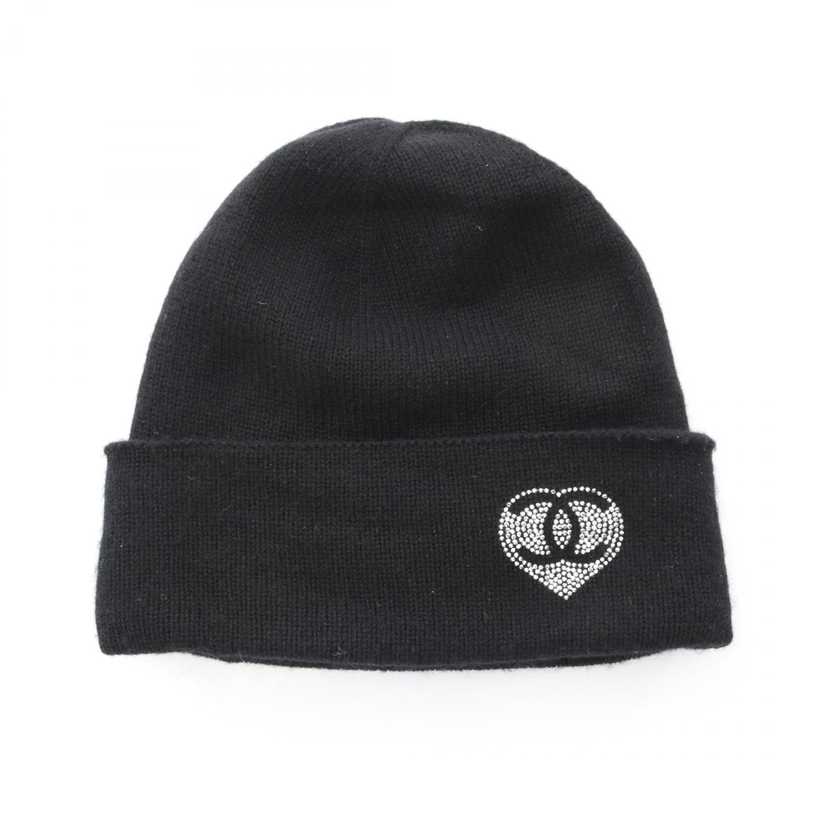 楽天市場】CHANEL シャネル ココマーク ニット帽 ニットキャップ 帽子