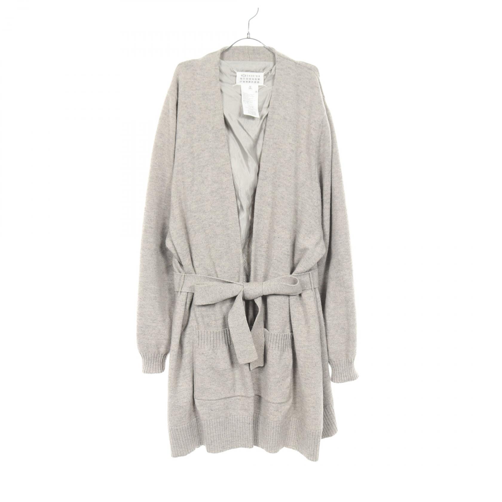 【P5倍×5%OFFクーポン】メゾンマルジェラ1 Maison Margiela 1 カーディガン 衣料品 トップス ウール レディース グレー系 【中古】