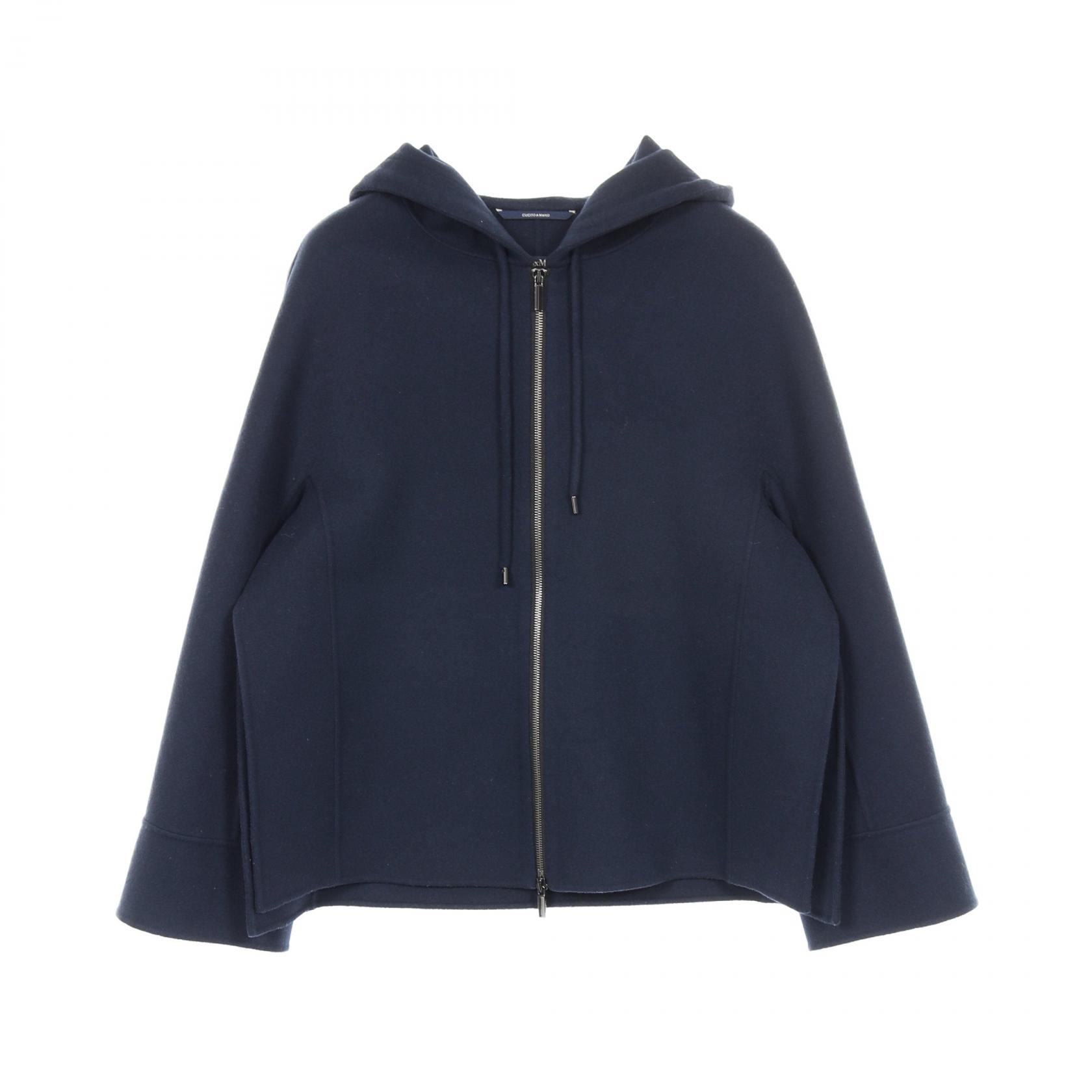 【5%OFFクーポン×ポイント5倍】エス マックスマーラ 'S Max Mara 衣料品 アウター ウール レディース ネイビー系 【中古】