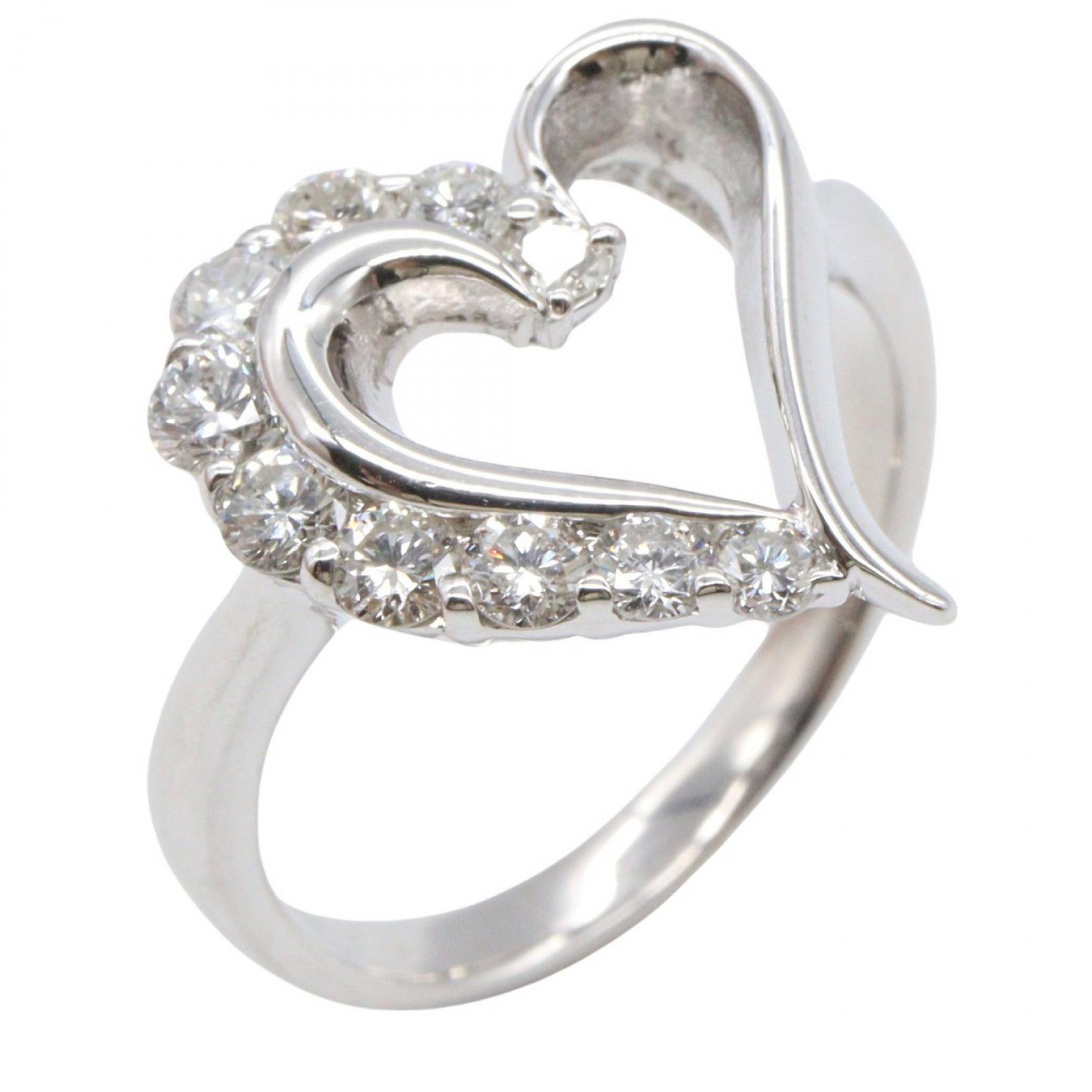 ジュエリー JEWELRY ダイヤモンド リング リング・指輪 ジュエリー K18WG（ホワイトゴールド） ダイヤモンド レディース シルバー系 / クリア系 ﾀﾞｲﾔ 4.6g 【中古】