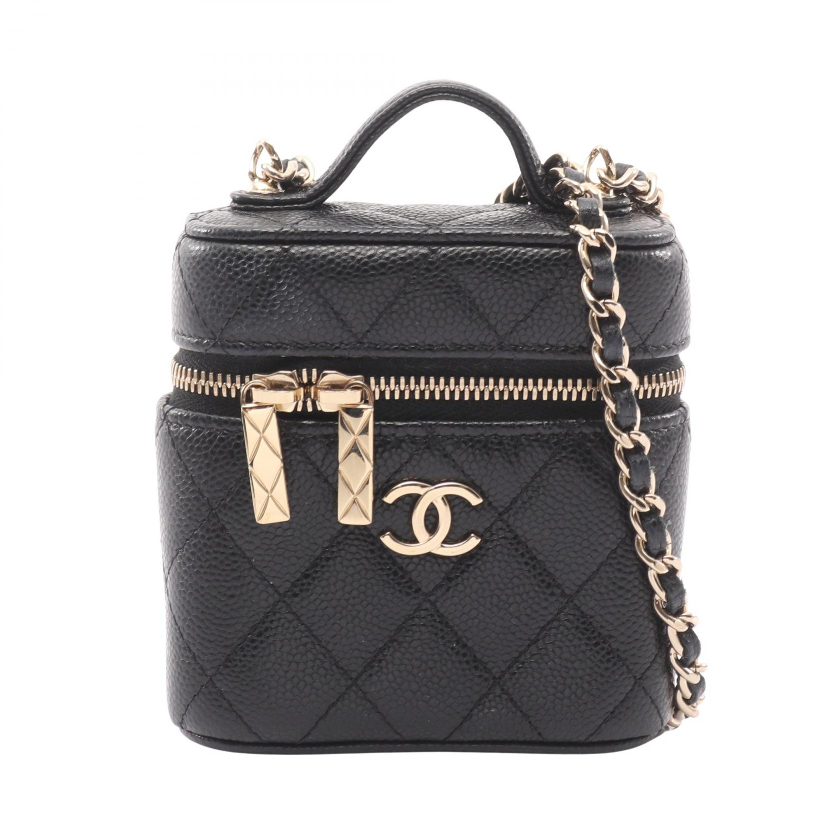 【10%OFFクーポン対象】シャネル CHANEL マトラッセ ショルダーバッグ バッグ キャビアスキン(グレインドカーフ) レディース ブラック系 【中古】