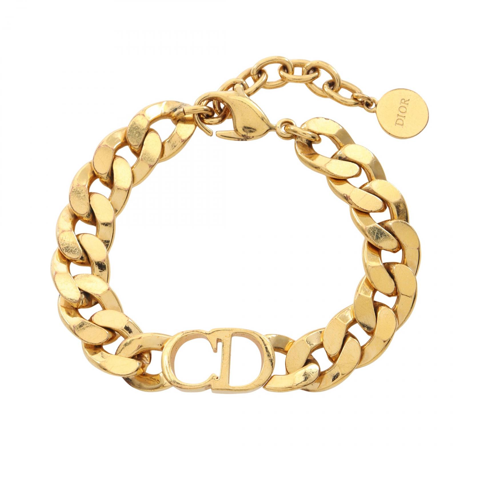 【5%OFFクーポン×ポイント5倍】ディオール Dior DANSEUSE ETOILE ダンスーズエトワール ブレスレット アクセサリー GP（ゴールドメッキ） レディース ゴールド系 【中古】