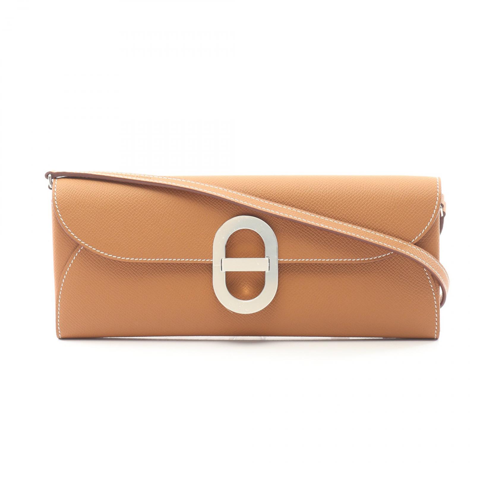 エルメス HERMES シェーヌダンクル トゥーゴー ショルダーバッグ バッグ レザー ヴォーエプソン ヴォーエプソン レディース ブラウン系 【中古】｜Brandoff銀座
