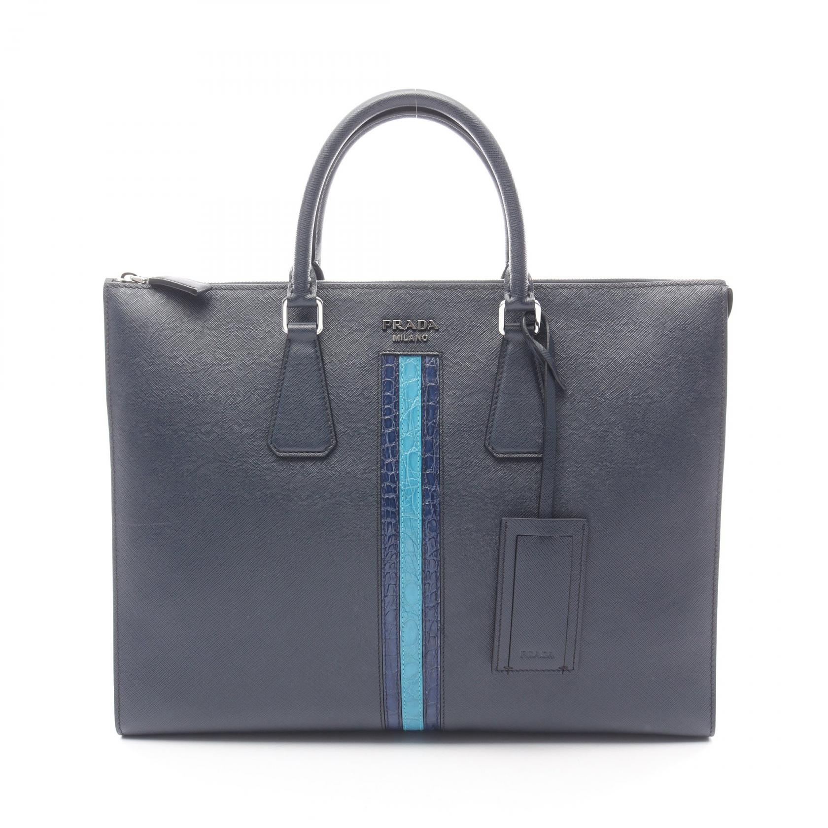 楽天市場】【ｸｰﾎﾟﾝ5%OFF】プラダ／PRADA 型押しレザー・2WAYメンズ