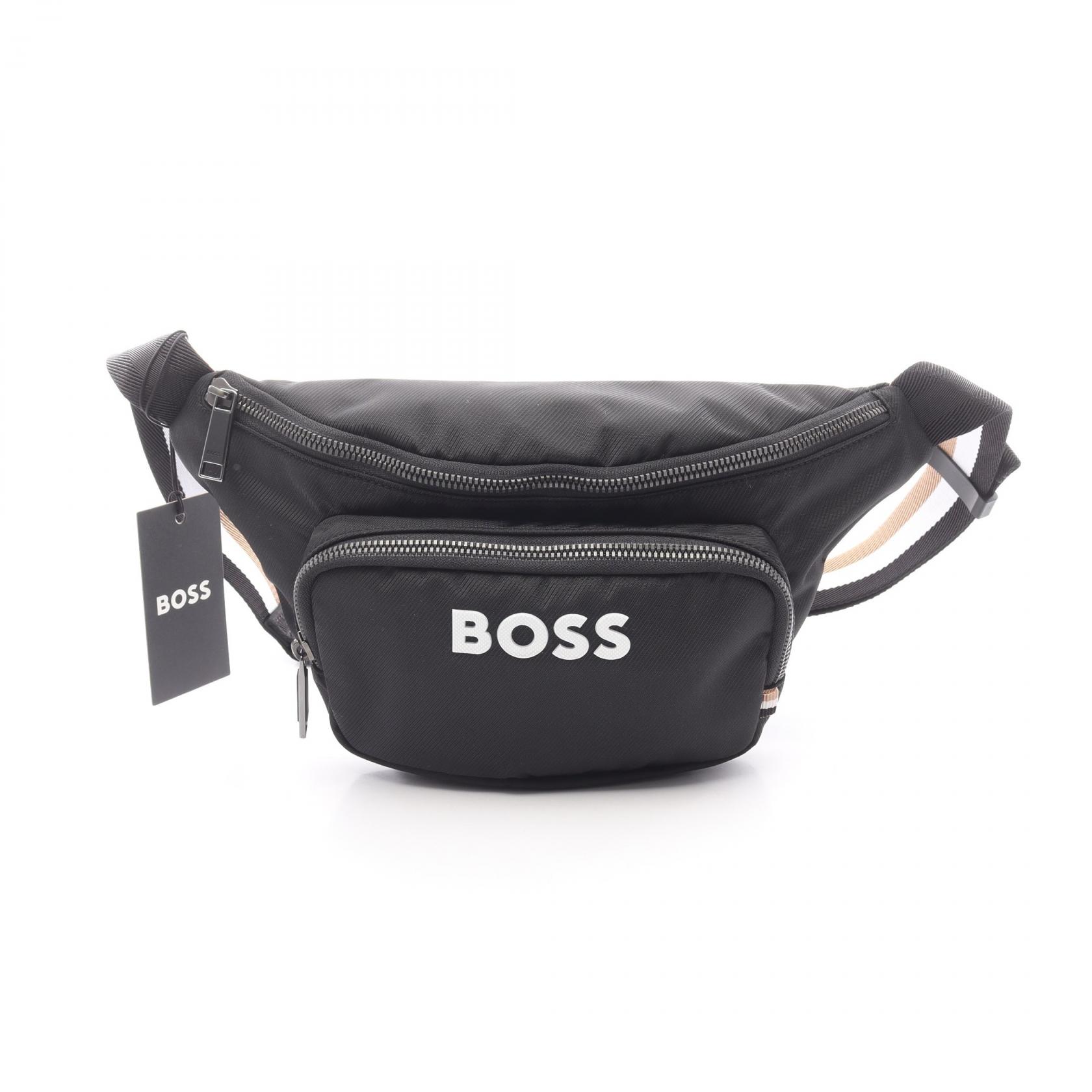 【5%OFFクーポン×ポイント5倍】ボス BOSS ウエストバッグ ボディバッグ バッグ ナイロン メンズ ブラック系 50511938 【新品】 12,540円