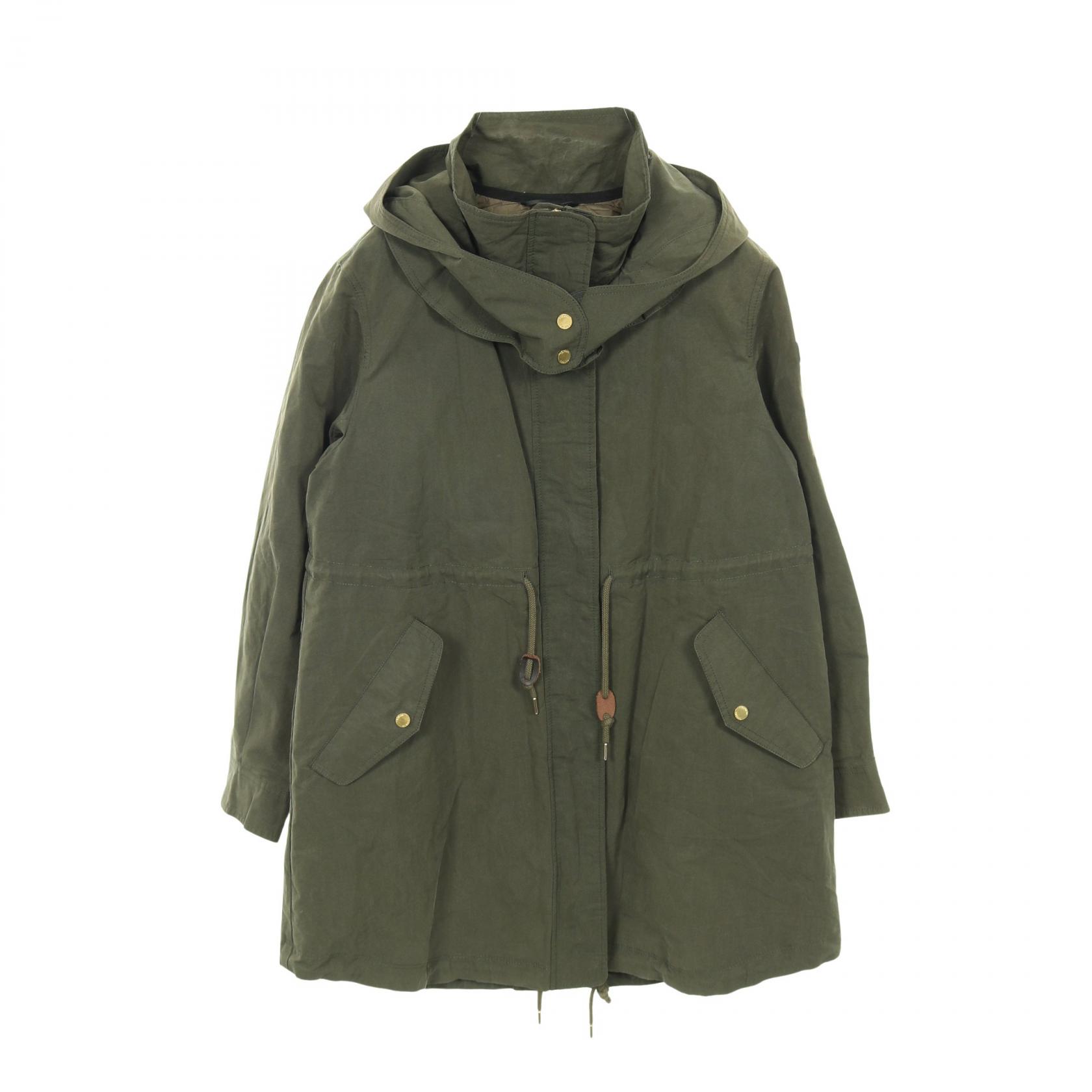 【10%OFFクーポン 7/26 9:59〆】 タトラス TATRAS モッズコート 衣料品 アウター ナイロン レディース カーキ系 【中古】｜Brandoff銀座