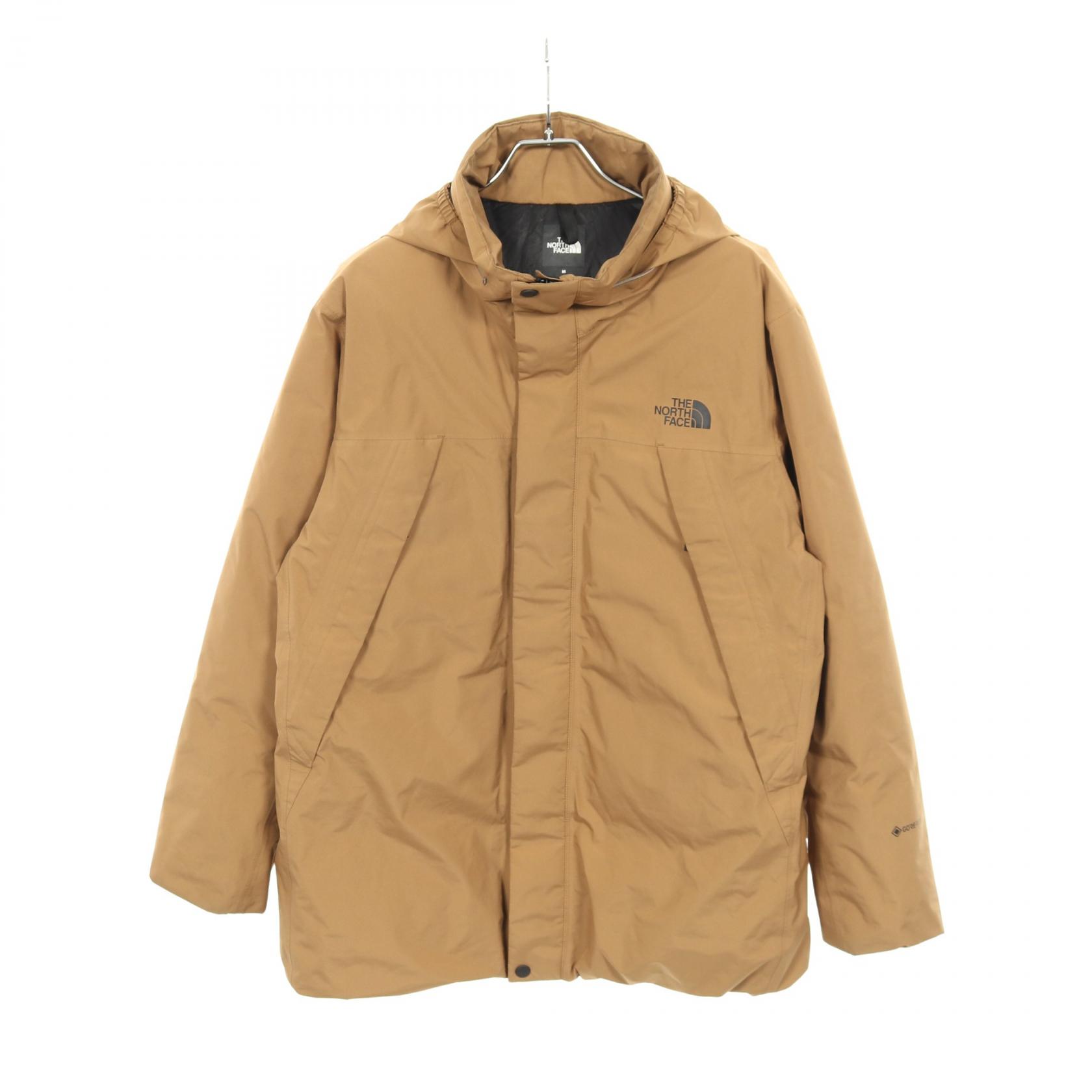 【P5倍×5%OFFクーポン】ザ・ノースフェイス THE NORTH FACE GTX パフコート ダウンジャケット 衣料品 アウター ポリエステル メンズ ブラウン系 ND92062 【中古】