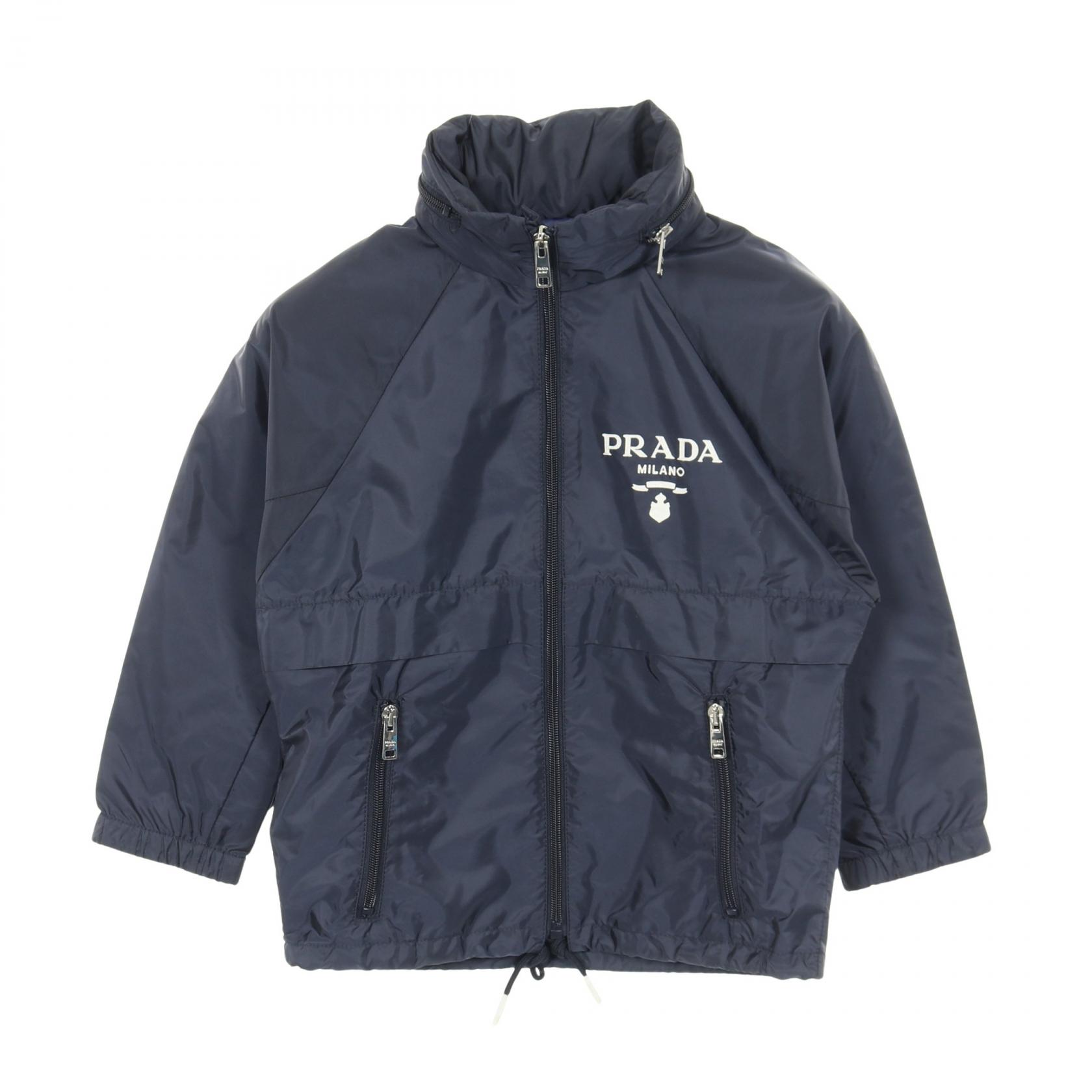 PRADA♡水玉ナイロンコート♡レア♡ 最終価格！ PRADA】ナイロンレインコート Lサイズ ポケッタブル仕様 【公式通販】
