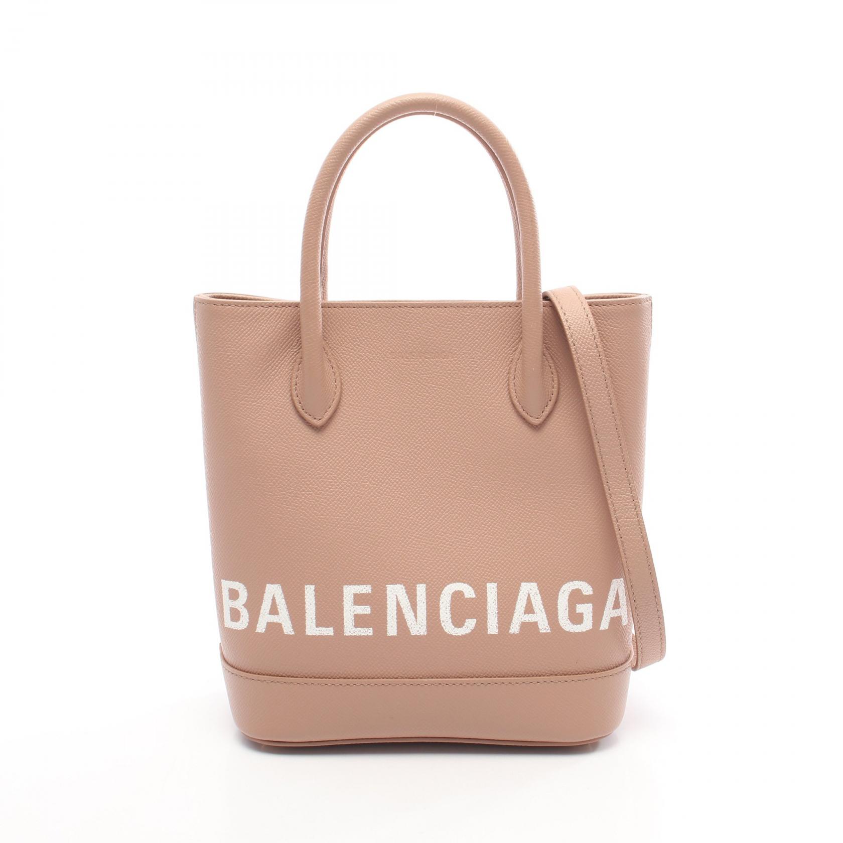 【P5倍×15%OFFクーポン】バレンシアガ BALENCIAGA ヴィルXXS ハンドバッグ バッグ レザー レディース ピンク系 569856 【中古】