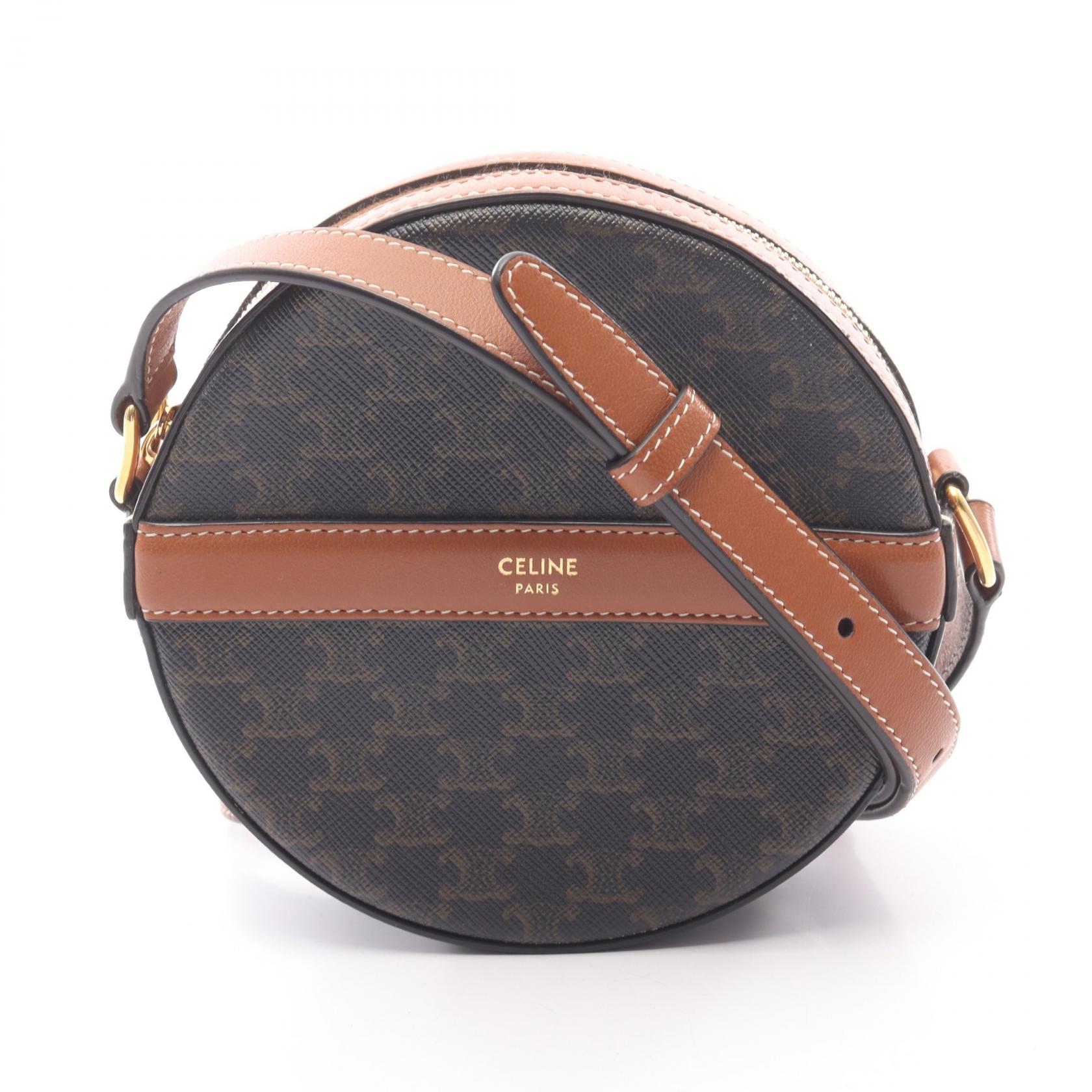 楽天市場】セリーヌ CELINE クロスボディ オーバルパース キュイル