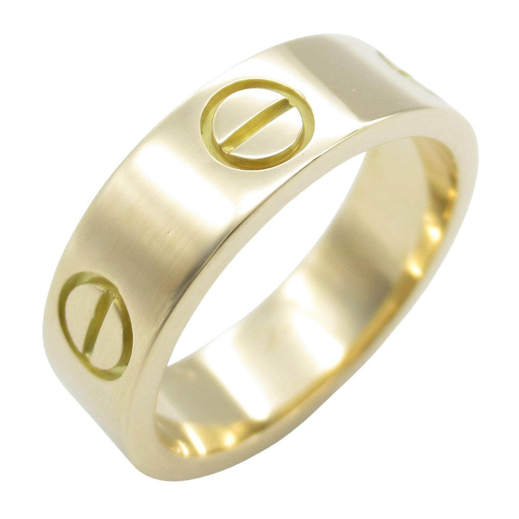 【2万円OFFクーポン対象】カルティエ CARTIER ラブリング リング・指輪 ジュエリー K18（イエローゴールド） メンズ レディース ゴールド系 B4084600 【中古】
