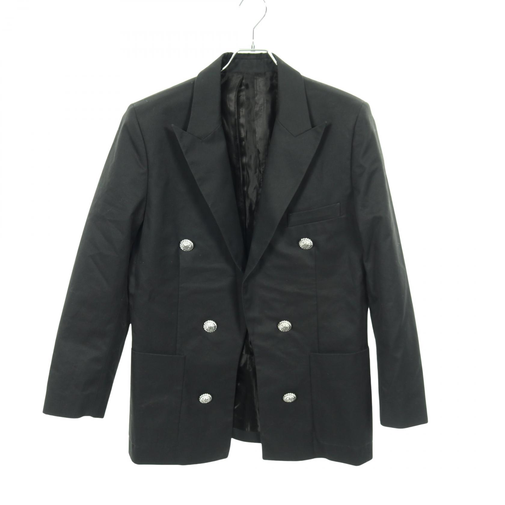 【P5倍×5%OFFクーポン】バルマン BALMAIN 衣料品 アウター コットン メンズ ブラック系 SG165CF74 【中古】 20,424円