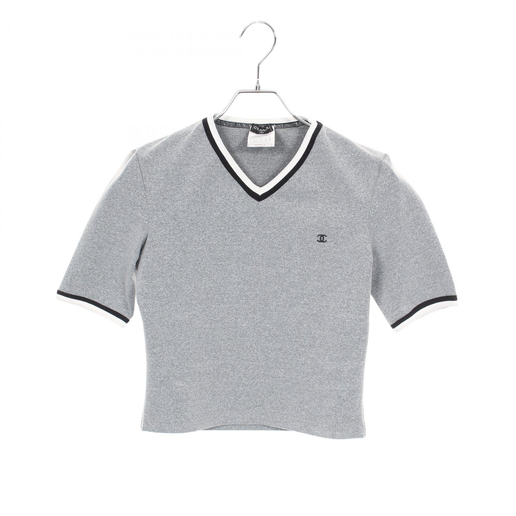 楽天市場】CHANEL シャネル カットソー 半袖 トップス ローズ バラ