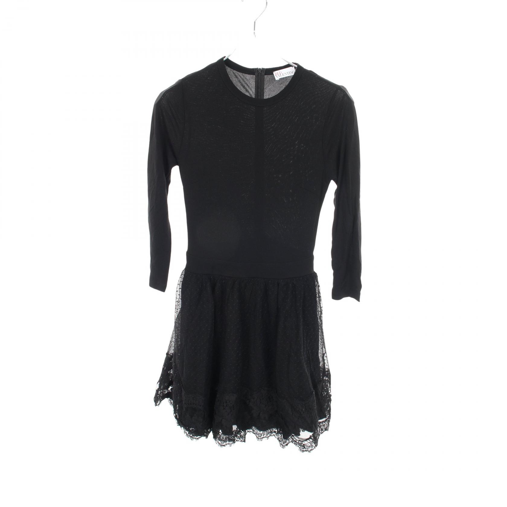 【10%OFFクーポン 7/26 9:59〆】 レッドヴァレンティノ RED VALENTINO チュニック 衣料品 トップス レーヨン レディース ブラック系 30770 【中古】｜Brandoff銀座 12,705円