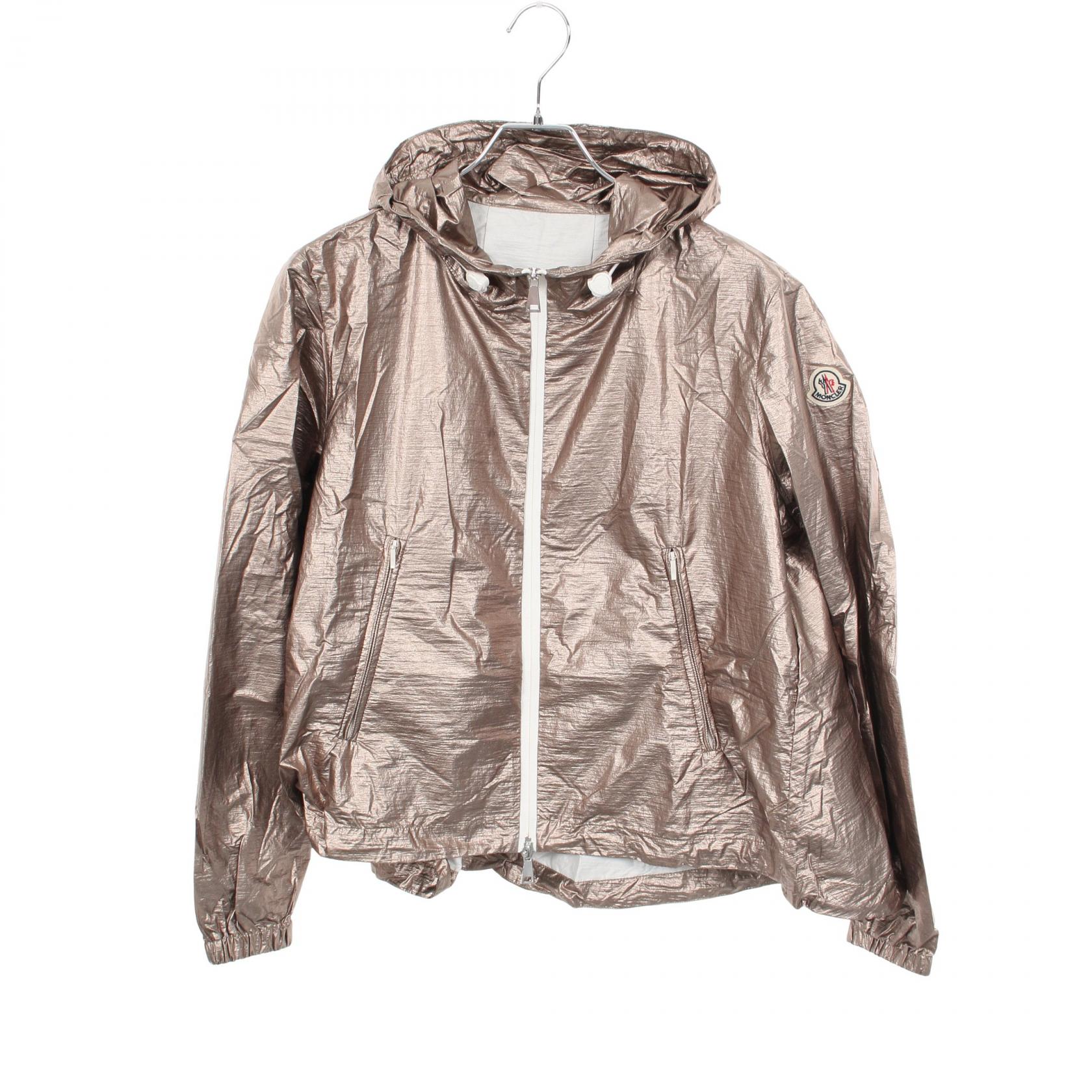 【10%OFFクーポン 7/26 9:59〆】 モンクレール MONCLER ESCHAMALI 衣料品 アウター ナイロン レディース ゴールド系 【中古】｜Brandoff銀座
