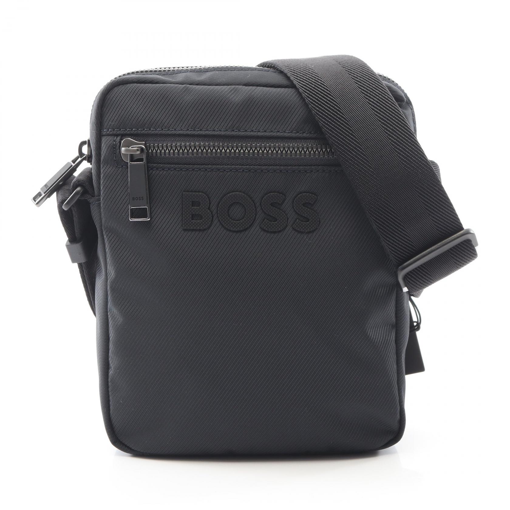 ヒューゴボス HUGO BOSS Catch 3.0 NS ZIP ショルダーバッグ バッグ ポリエステル メンズ ネイビー系 50511961406 【新品】