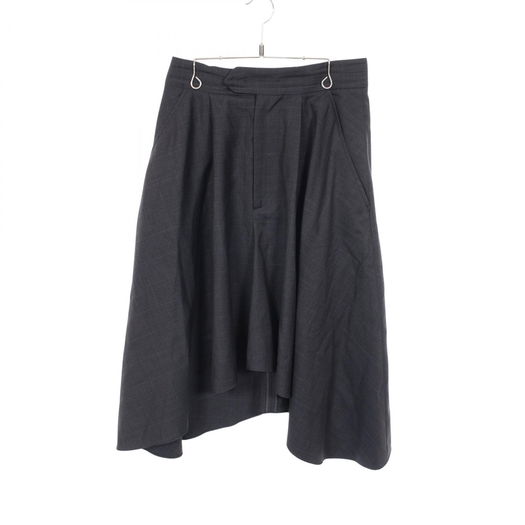 【4時間限定！ポイント10倍 】4/13 20時～23:59／イザベルマラン ISABEL MARANT スカート 衣料品 ボトムス ウール レディース グレー系 78-05-75-05001 【中古】
