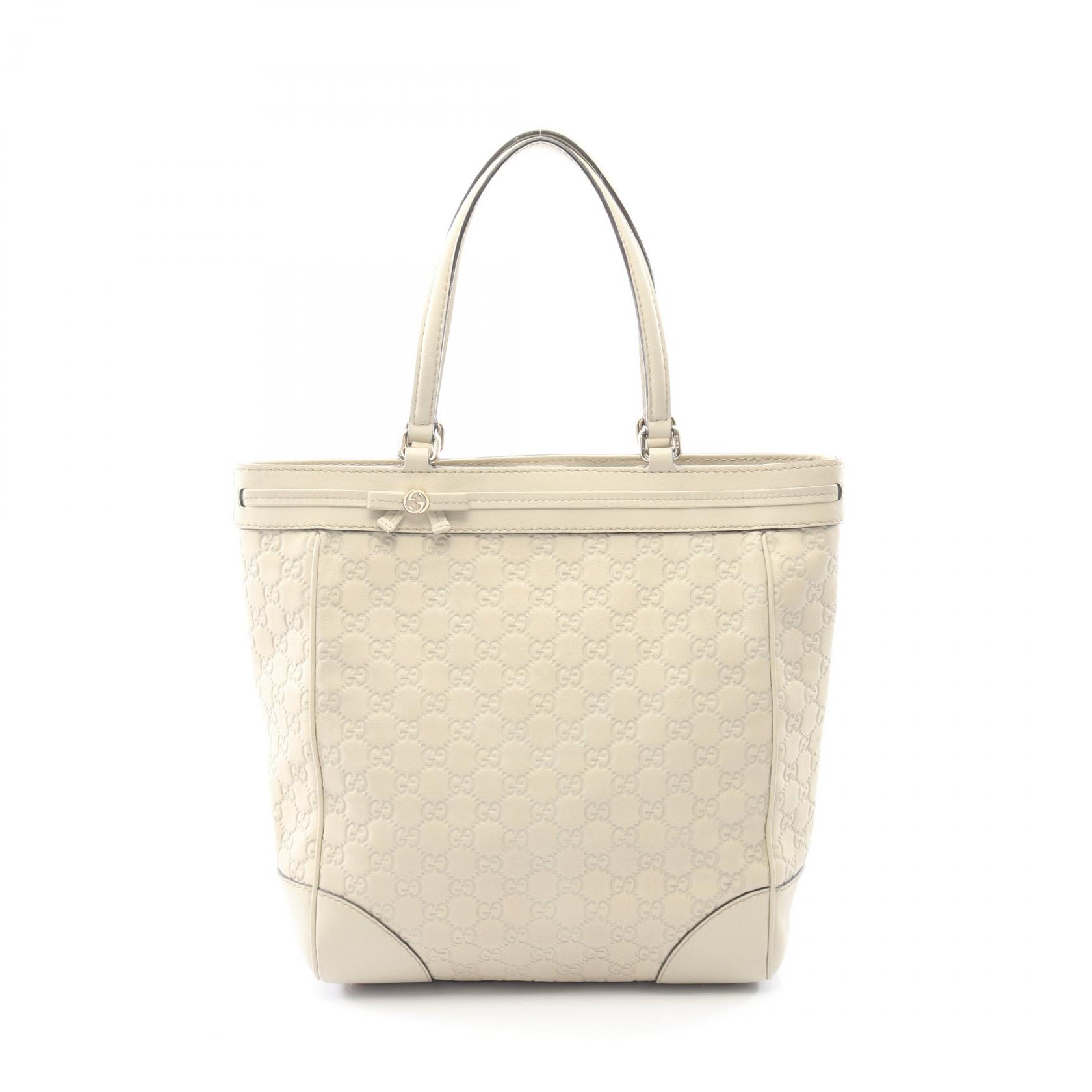 【5%OFFクーポン×ポイント5倍】グッチ GUCCI メイフェア グッチシマ トートバッグ バッグ レザー レディース ベージュ系 257062 【中古】