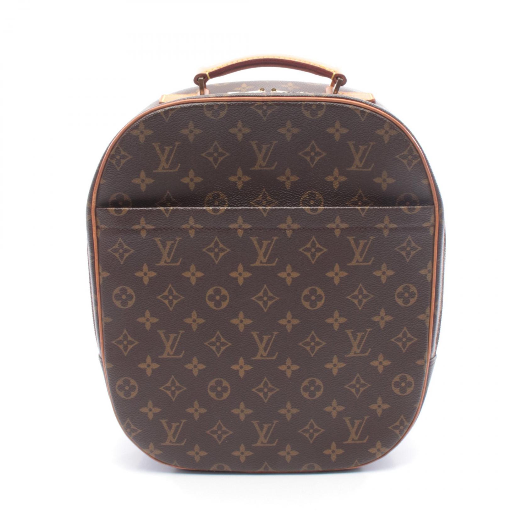 ルイ・ヴィトン LOUIS VUITTON パックオール サックアド ハンドバッグ バッグ PVCコーティングキャンバス レザー モノグラム レディース ブラウン系 M51132 【中古】