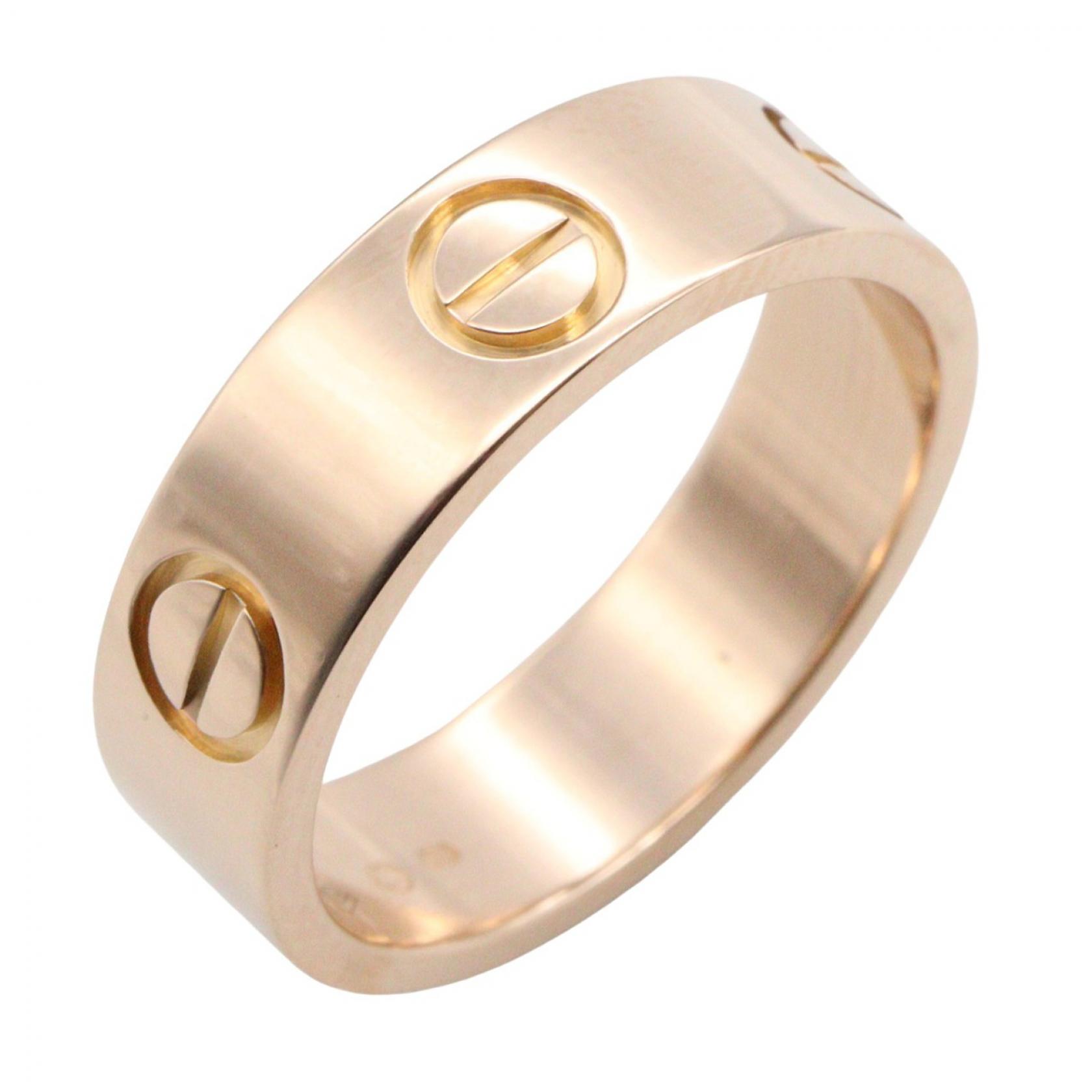 カルティエ CARTIER ラブリング リング・指輪 ジュエリー K18PG（ピンクゴールド） メンズ レディース ゴールド系 B4084800 【中古】