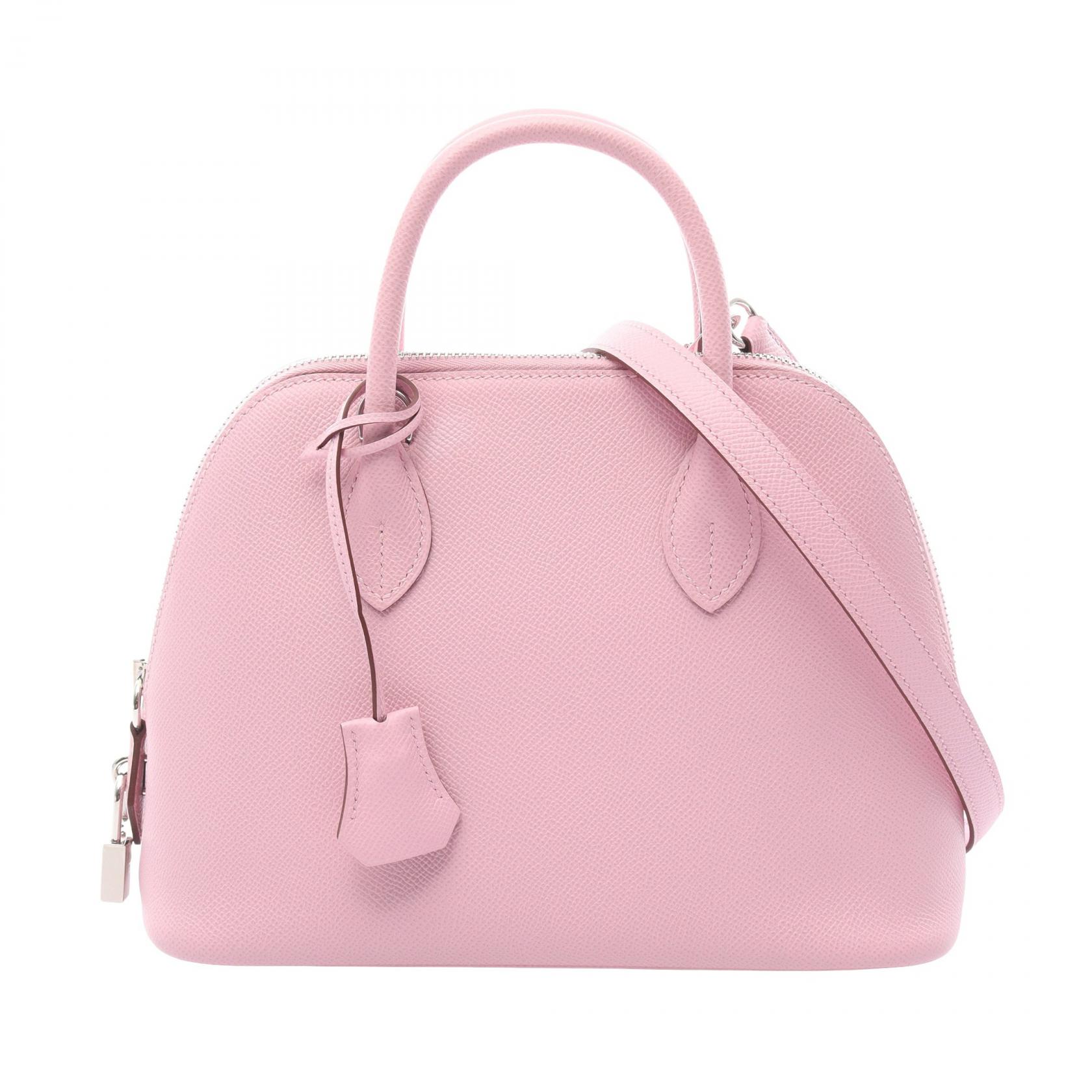 【5%OFFクーポン×ポイント5倍】エルメス HERMES ボリード1923 25 ハンドバッグ バッグ レザー ヴォーエプソン ヴォーエプソン レディース ピンク系 【中古】