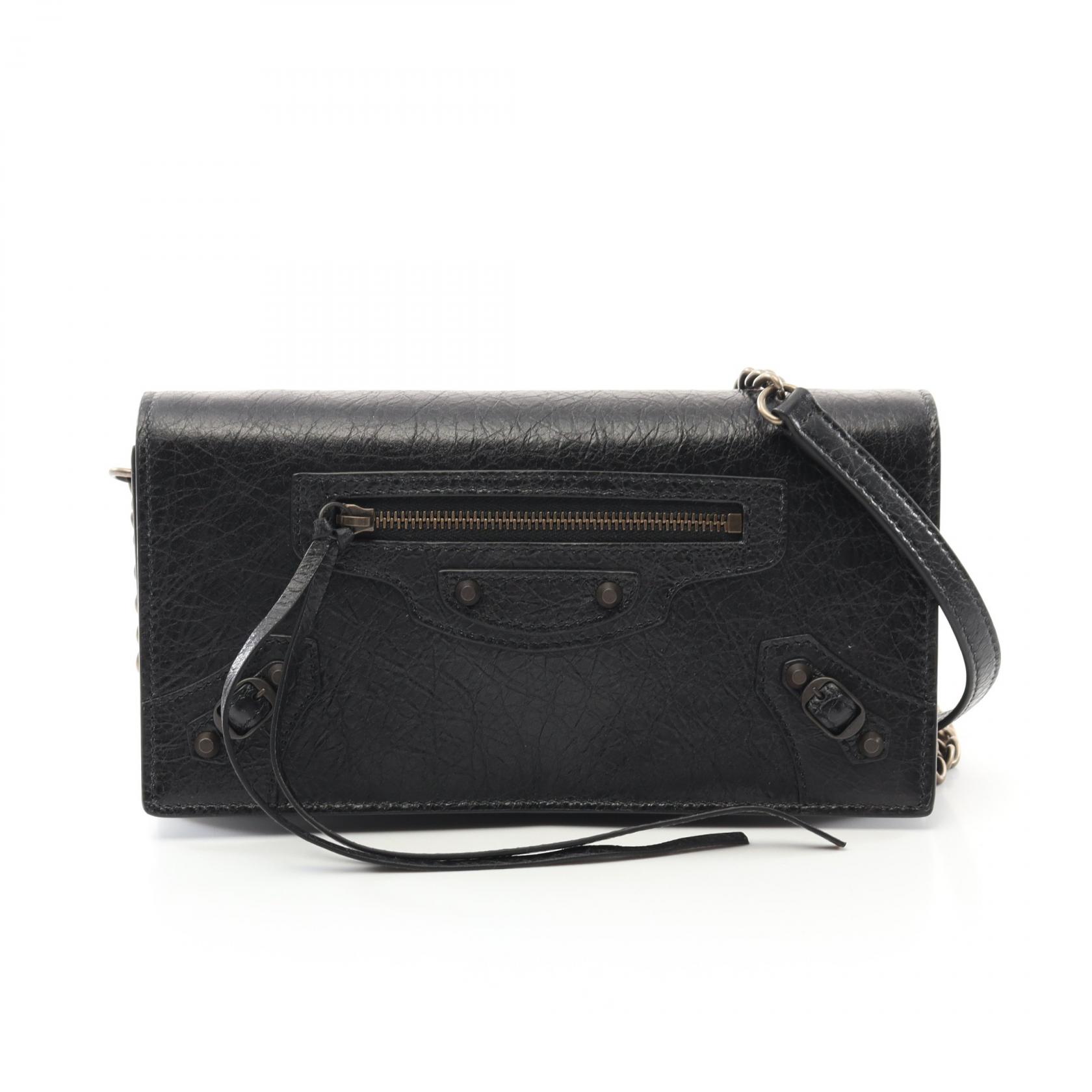 バレンシアガ BALENCIAGA CITY シティ ショルダーバッグ バッグ レザー レディース ブラック系 8194722ABEK1000 【新品】｜Brandoff銀座