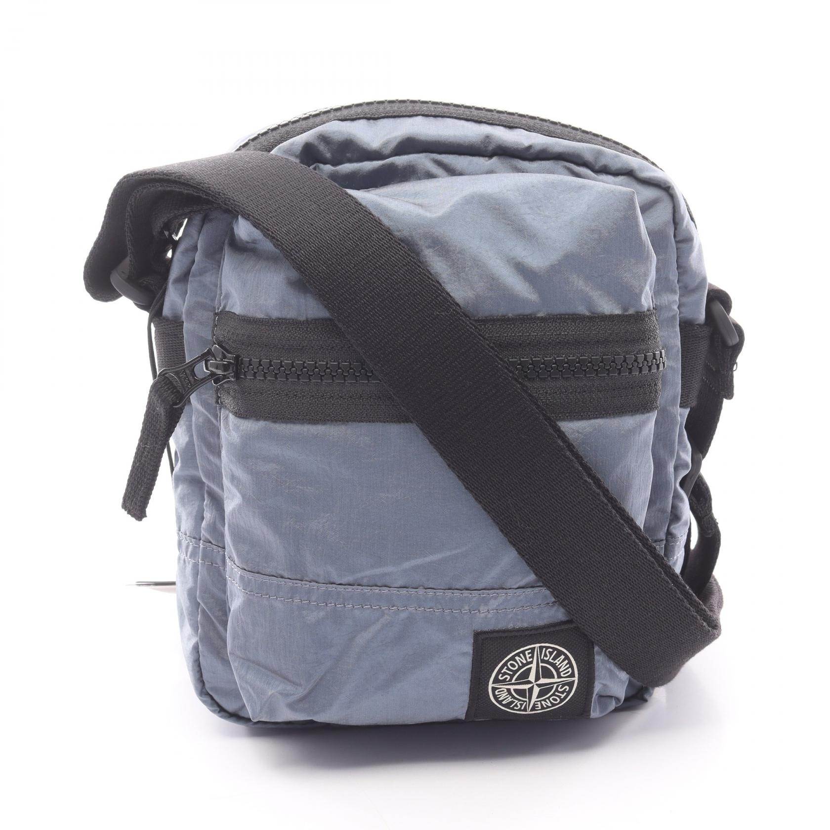 【P5倍×5%OFFクーポン】ストーンアイランド STONE ISLAND ショルダーバッグ バッグ ナイロン メンズ ブルー系 / ブラック系 L1S159200015S0251V0 【新品】