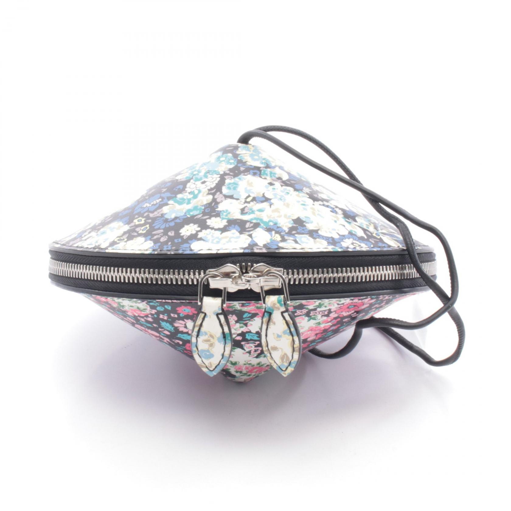 【P5倍×5%OFFクーポン】ルイ・ヴィトン LOUIS VUITTON トゥピ ショルダーバッグ バッグ レザー レディース ブラック系 / マルチカラー 【中古】