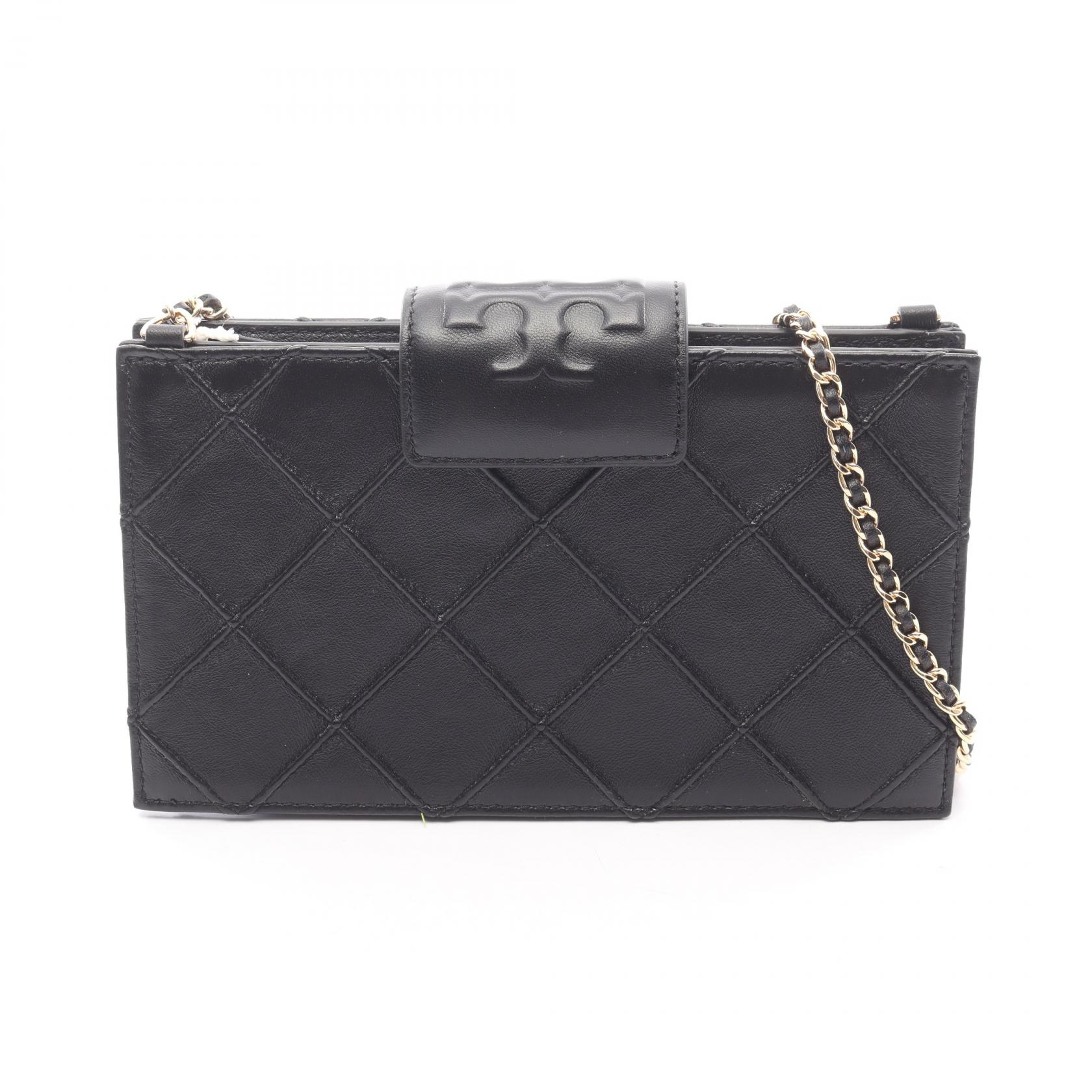 【5千円OFFクーポン対象】トリーバーチ Tory Burch Fleming mini ショルダーバッグ バッグ レザー レディース ブラック系 167250001 【新品】