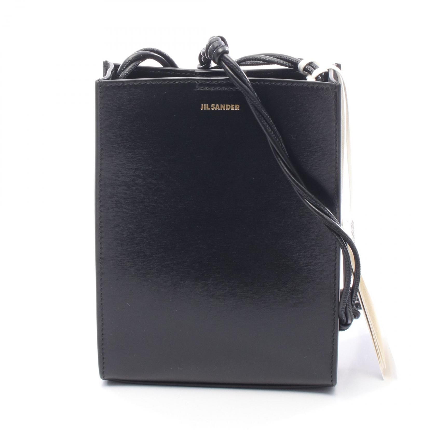 【10%OFFクーポン 7/26 9:59〆】 ジルサンダー JIL SANDER TANGLE SMALL タングル スモール ショルダーバッグ バッグ レザー レディース ブラック系 J07WG0001P4841001 【新品】｜Brandoff銀座