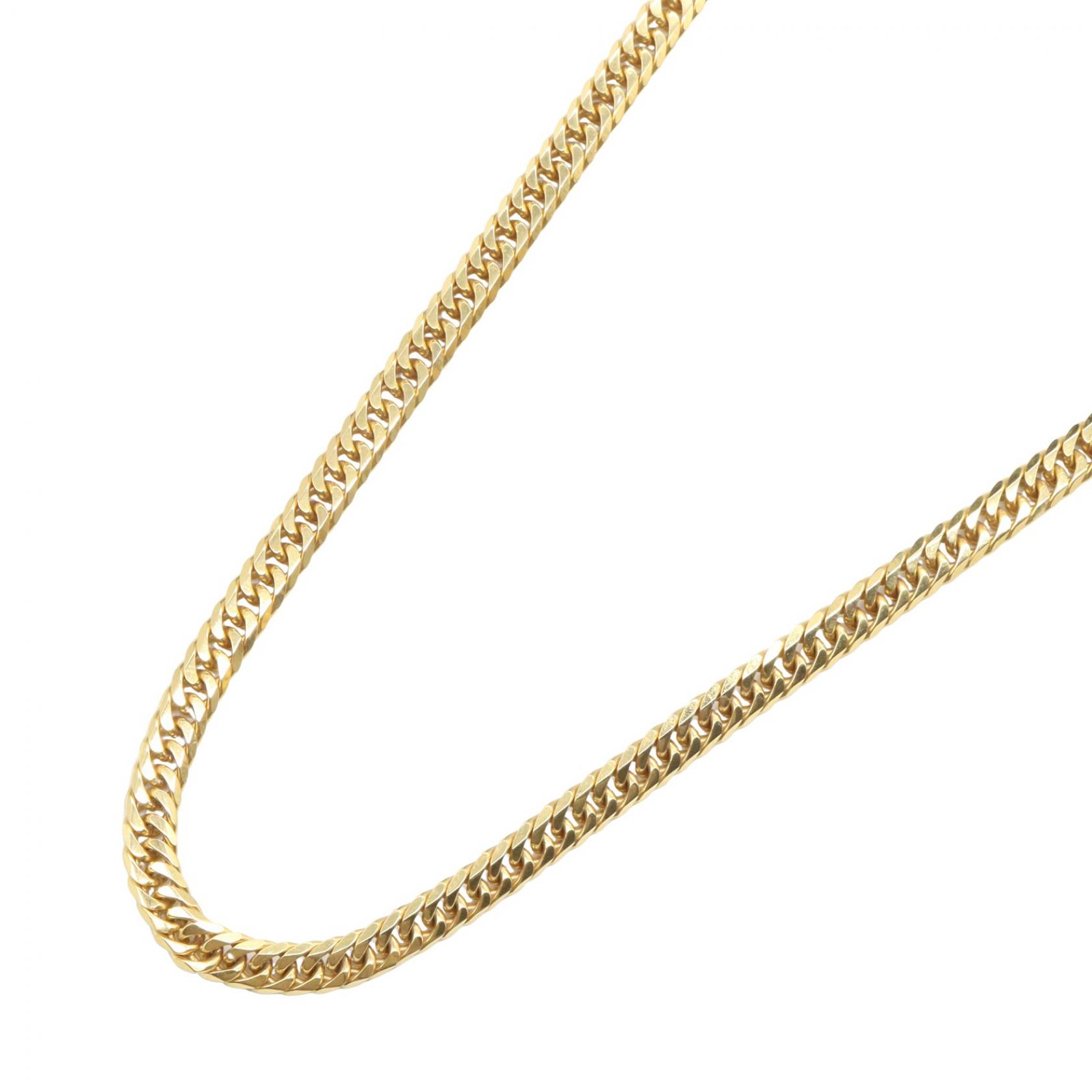 【P5倍×5%OFFクーポン】ジュエリー JEWELRY 6メンWキヘイ ネックレス ネックレス ジュエリー K18（イエローゴールド） メンズ レディース ゴールド系 6ﾒﾝW 30.1g 【中古】