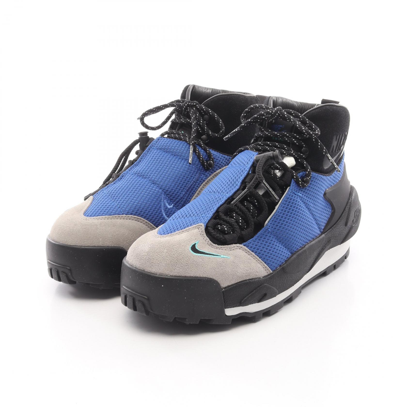 ナイキ NIKE NIKE × sacai MAGMASCAPE マグマスケープ スニーカー 靴 スウェード ファブリック メンズ ブルー系 / ブラック系 / グレー系 【中古】