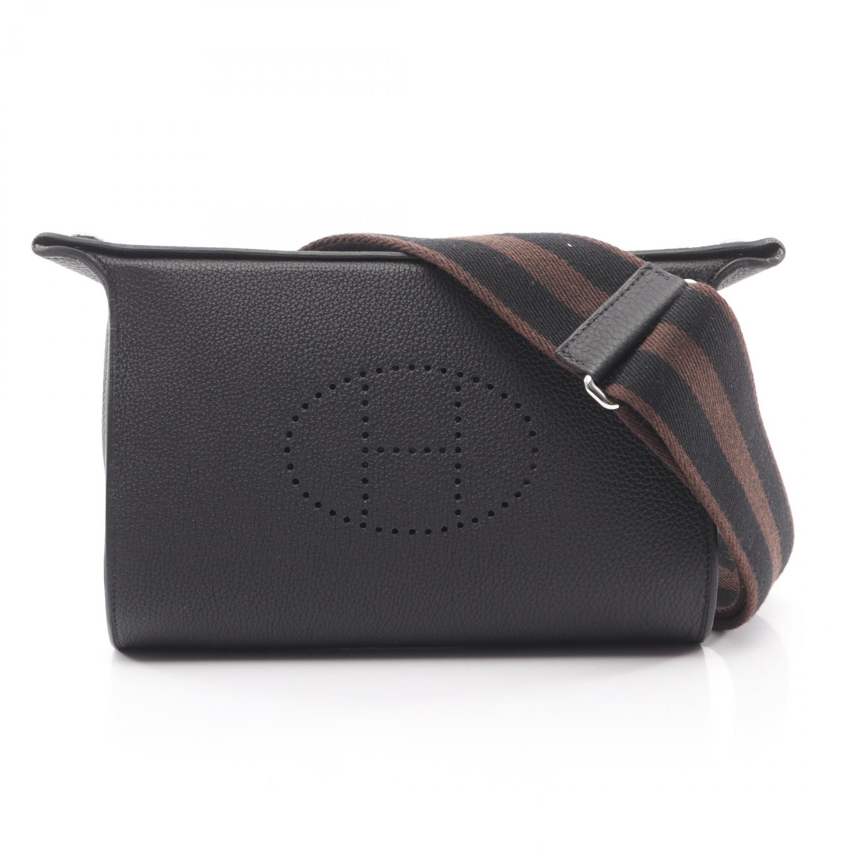 エルメス HERMES ヴィド ポッシュ ショルダーバッグ バッグ レザー トゴ トゴ レディース ブラック系 【中古】|Brandoff銀座